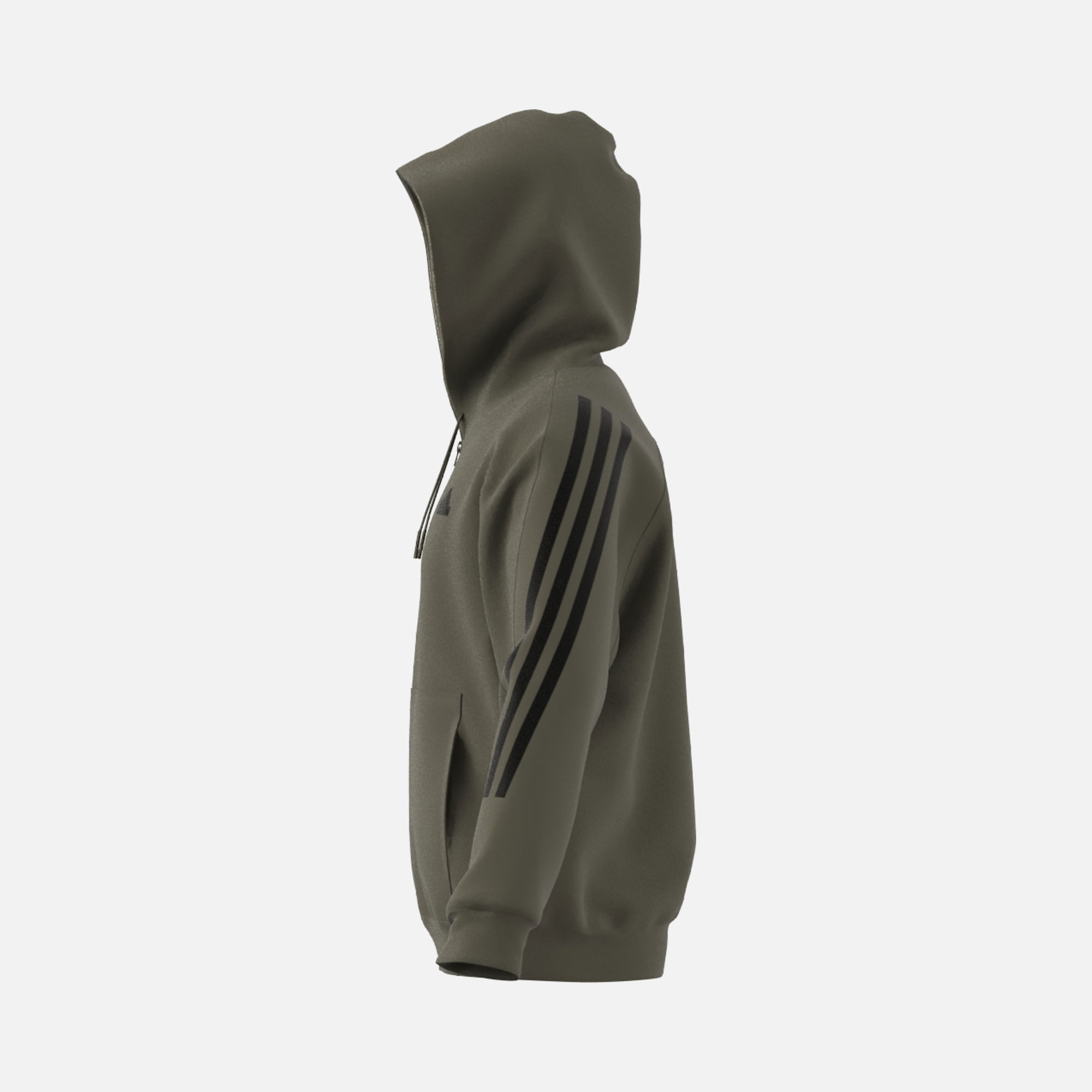 adidas Sportswear Future Icons 3-Stripes Full-Zİp Hoodie Erkek Ceket