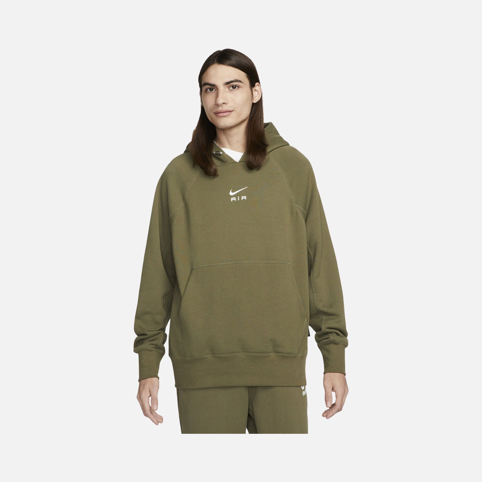Nike Sportswear A.I.R French Terry Pullover Hoodie Erkek Sweatshirt