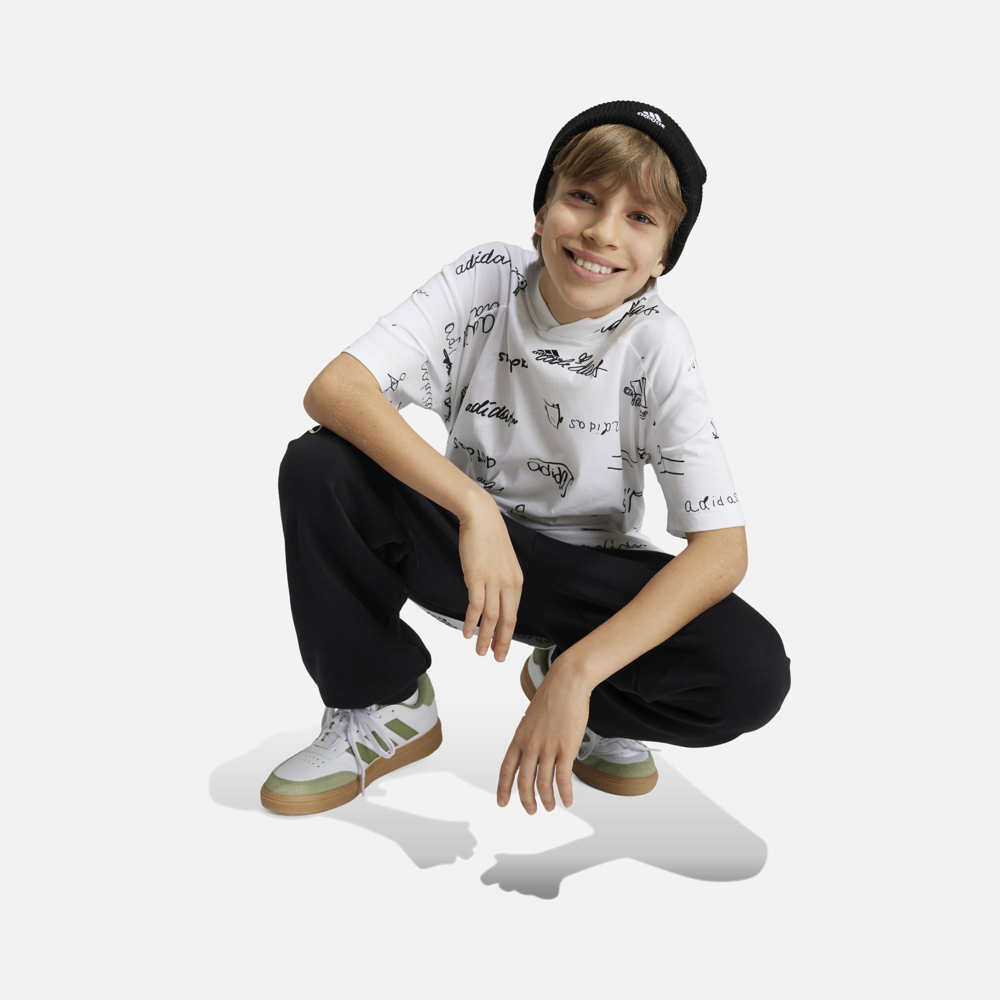 adidas Sportswear Brand Love Long Short-Sleeve Çocuk Tişört