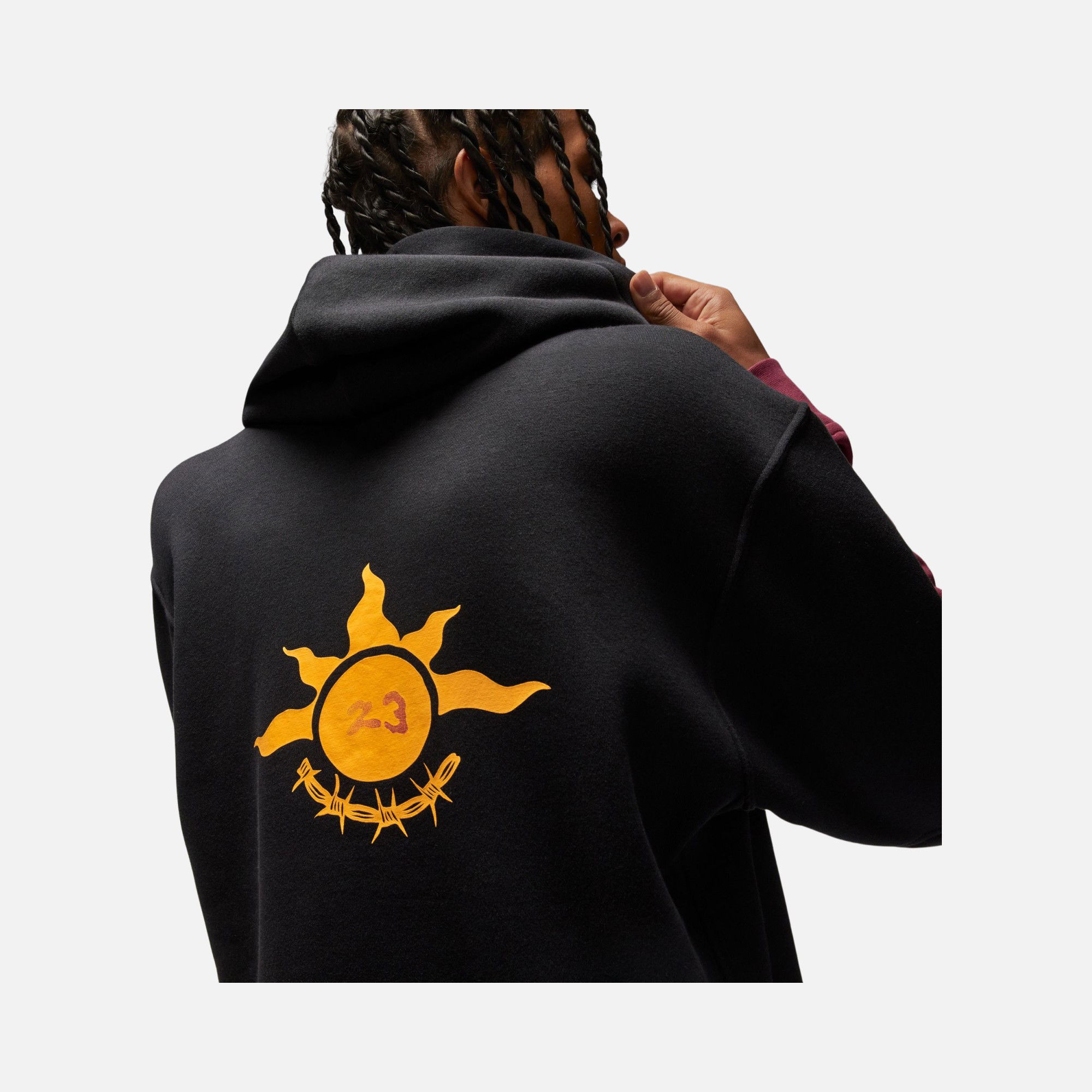 Nike Jordan Flight MVP Graphic Fleece Hoodie Erkek Sweatshirt