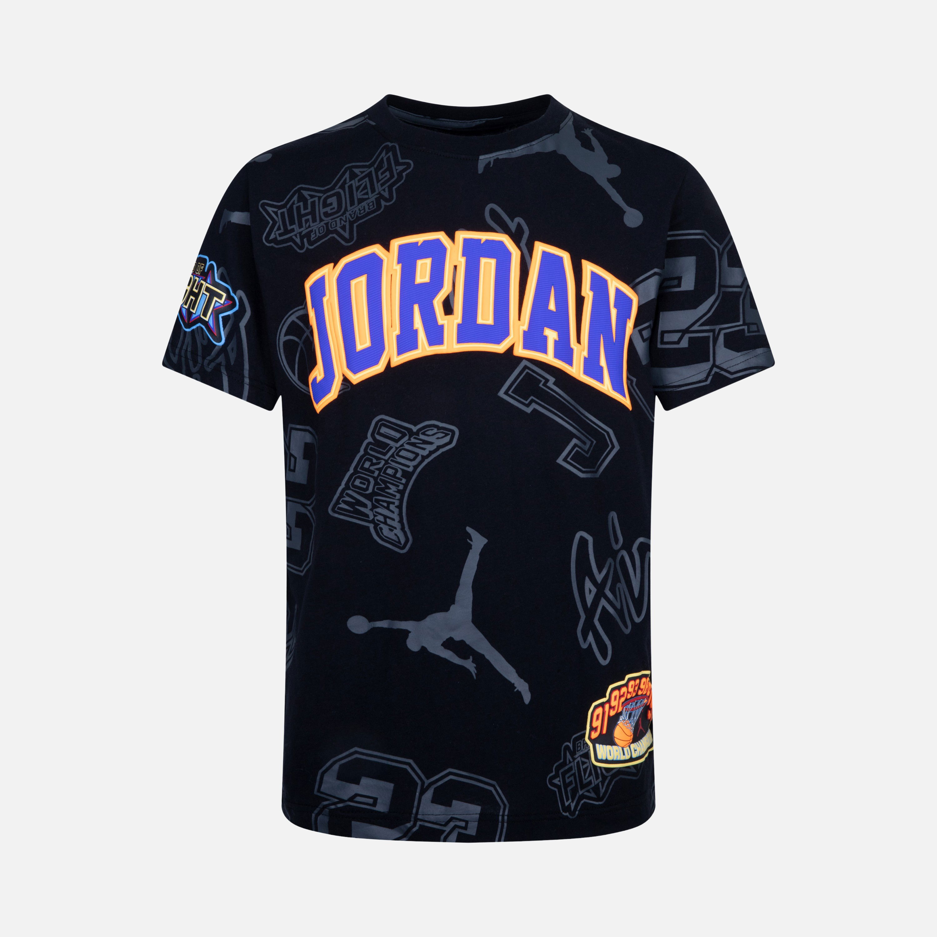 Nike Jordan Patch Pack Jersey Knit Fabric Short-Sleeve (Boys') Çocuk Tişört