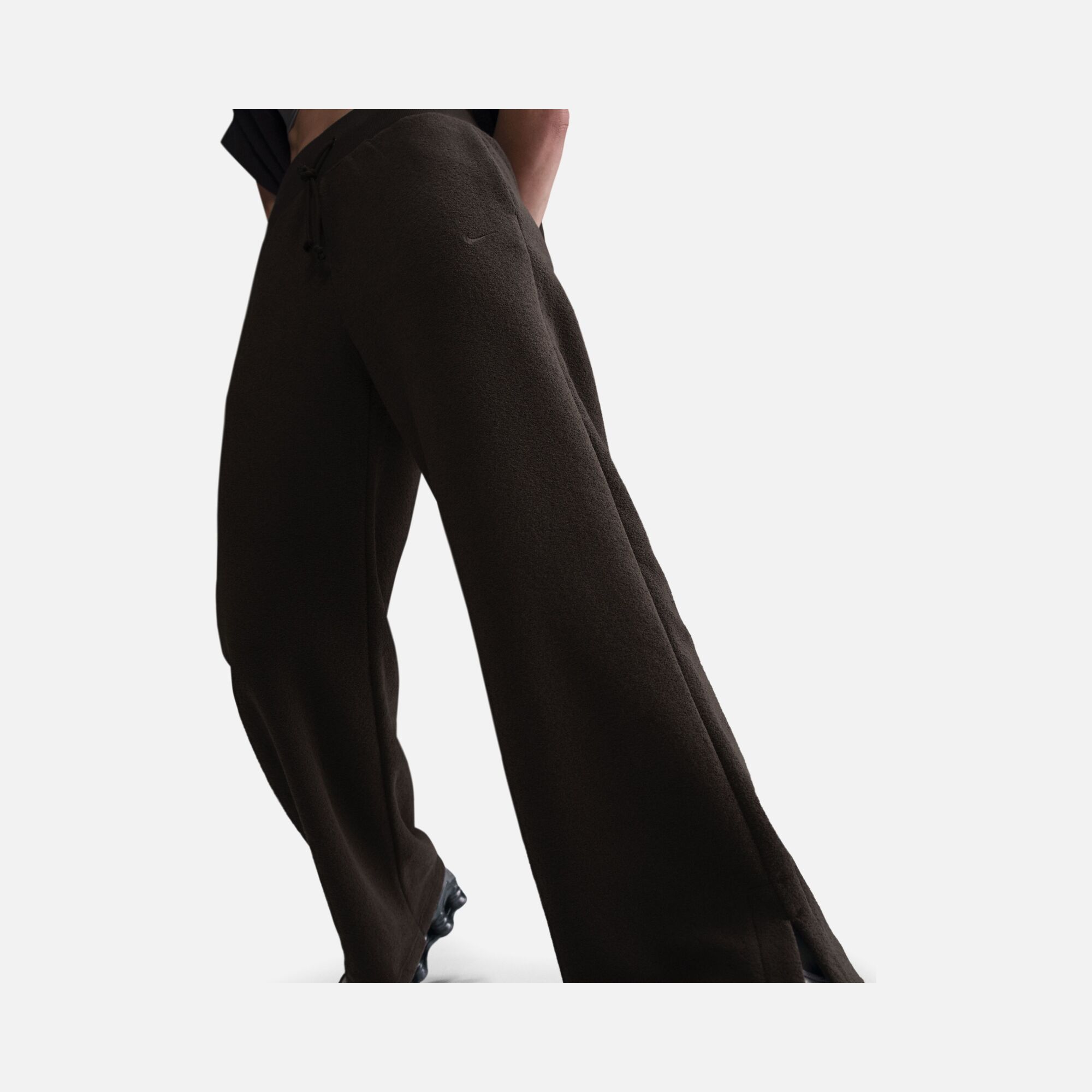 Nike Sportswear Phoenix Plush High-Waisted Wide-Leg Cozy Fleece Kadın Pantolon