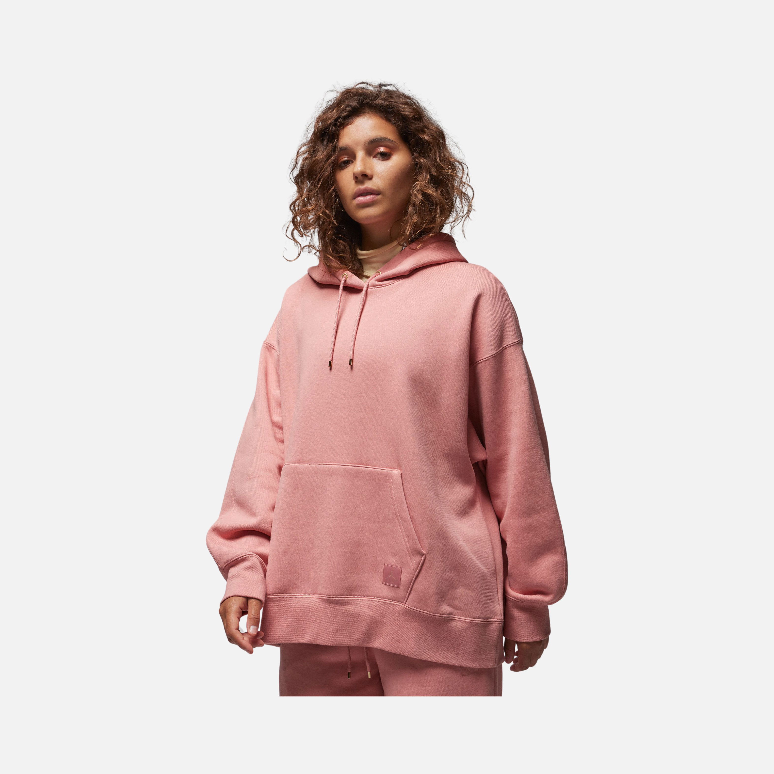 Nike Jordan Flight Fleece Oversized Pullover Hoodie Kadın Sweatshirt