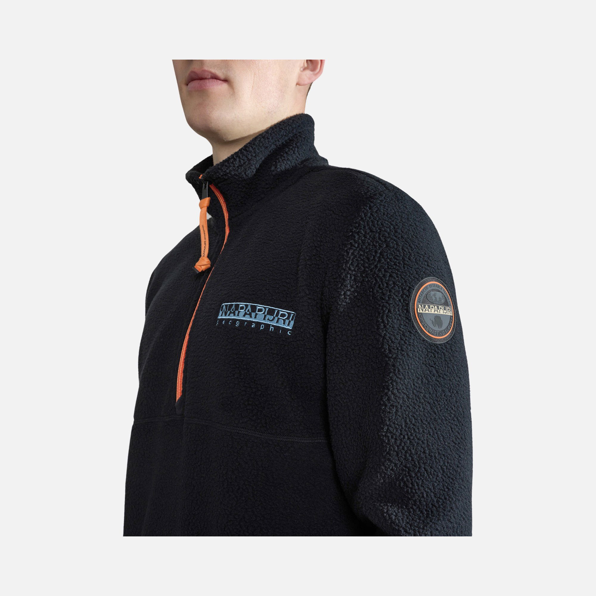 Napapijri Sportswear Anderby Fleece Half-Zip Erkek Sweatshirt