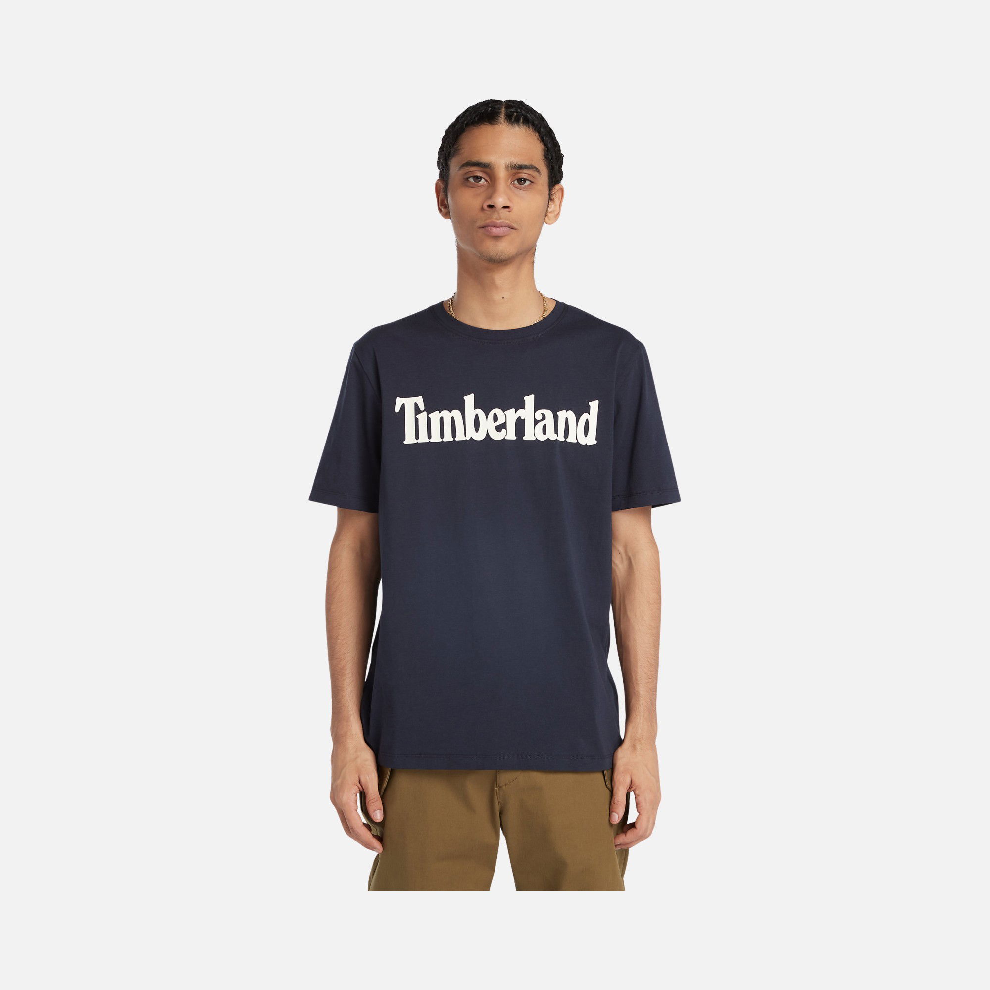 Timberland Sportswear Kennebec Linear Short-Sleeve Erkek Tişört