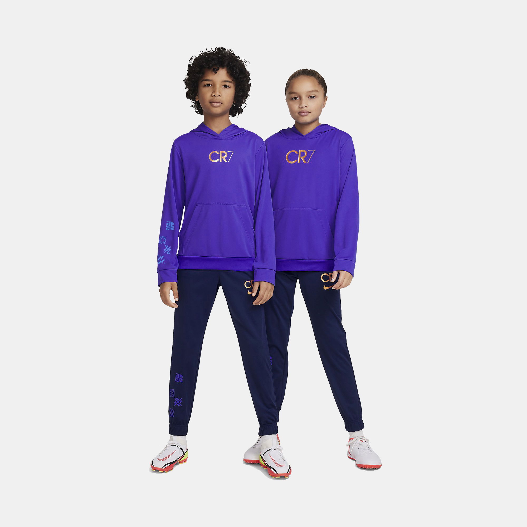 Nike Dri-Fit CR7 Graphic Pollover Hoodie Çocuk Sweatshirt