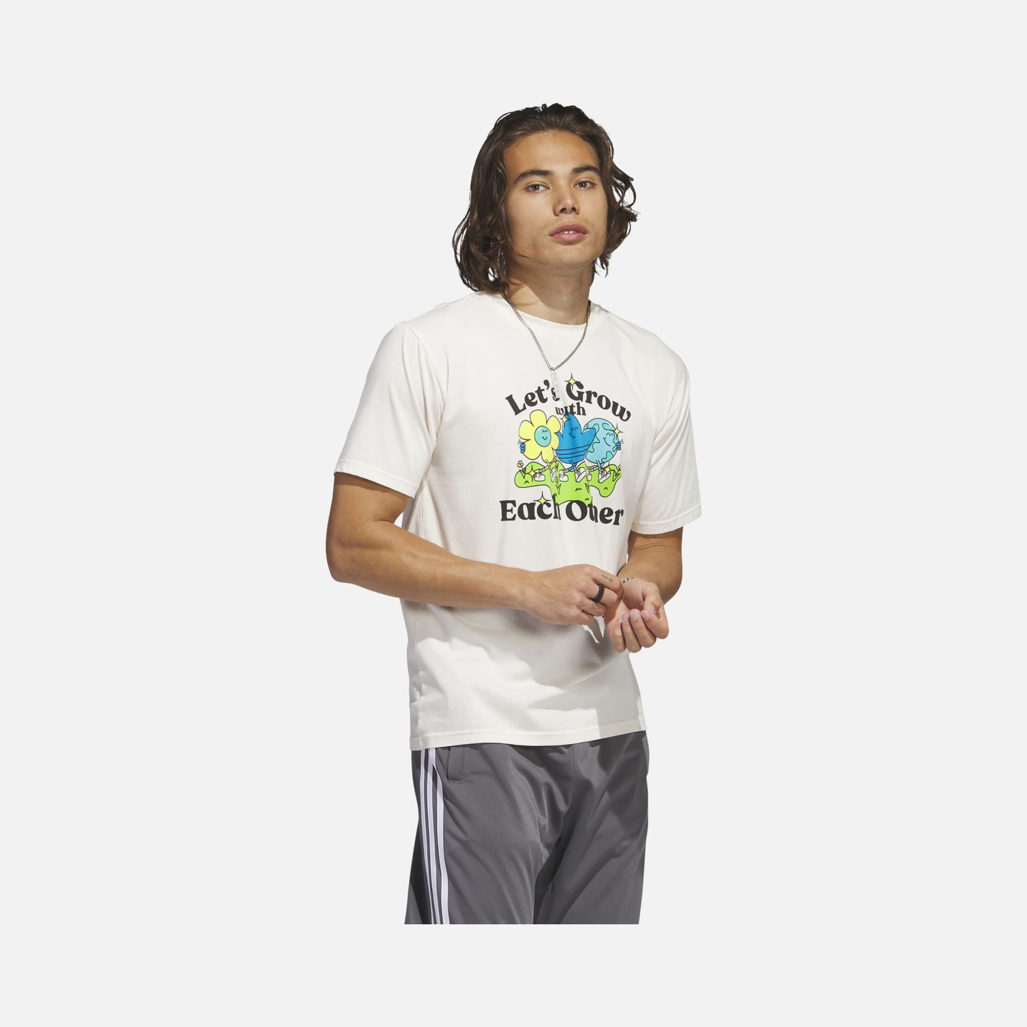 adidas Sportswear Grow Together Short-Sleeve Erkek Tişört