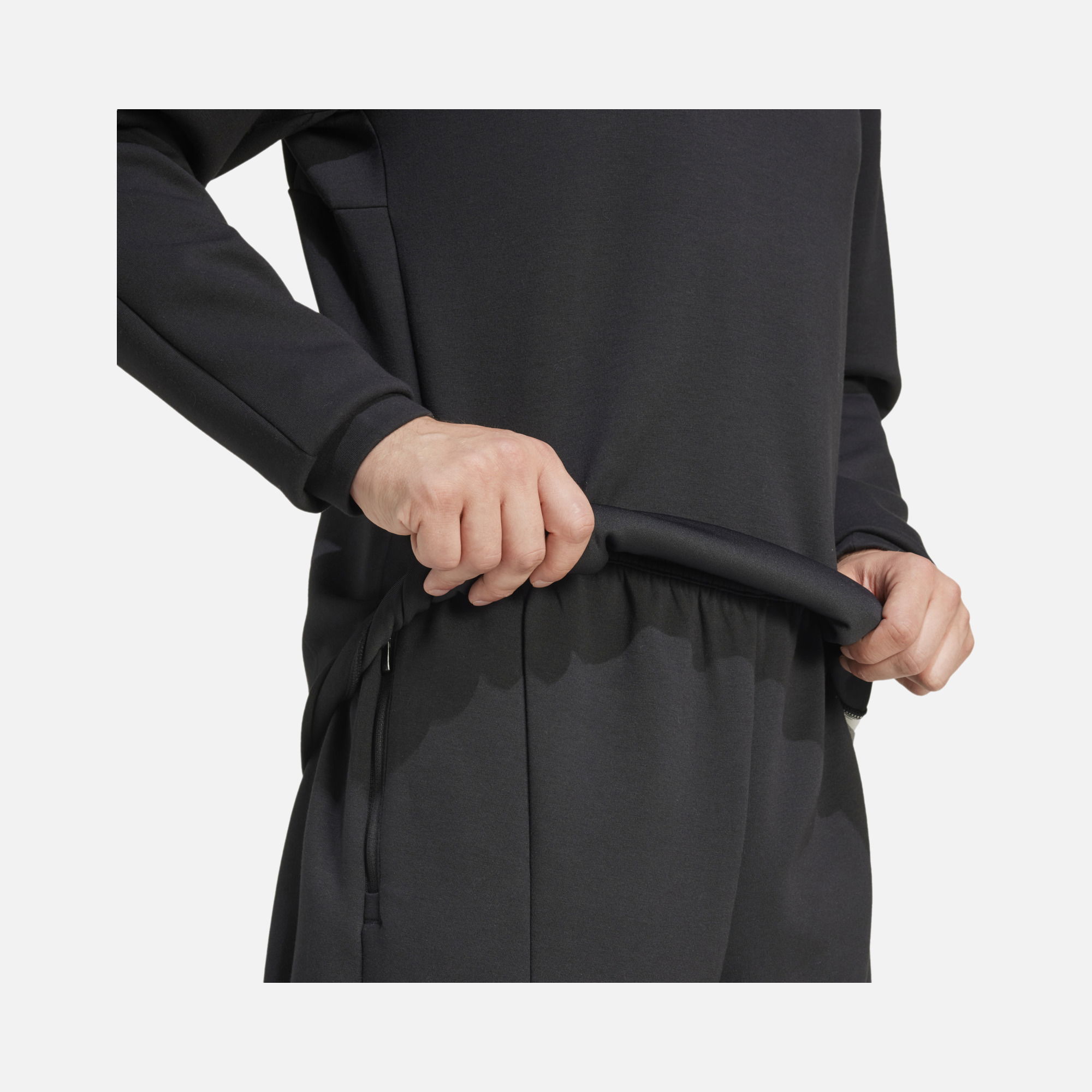 adidas AEROREADY Designed for Gym & Training Crew Erkek Sweatshirt