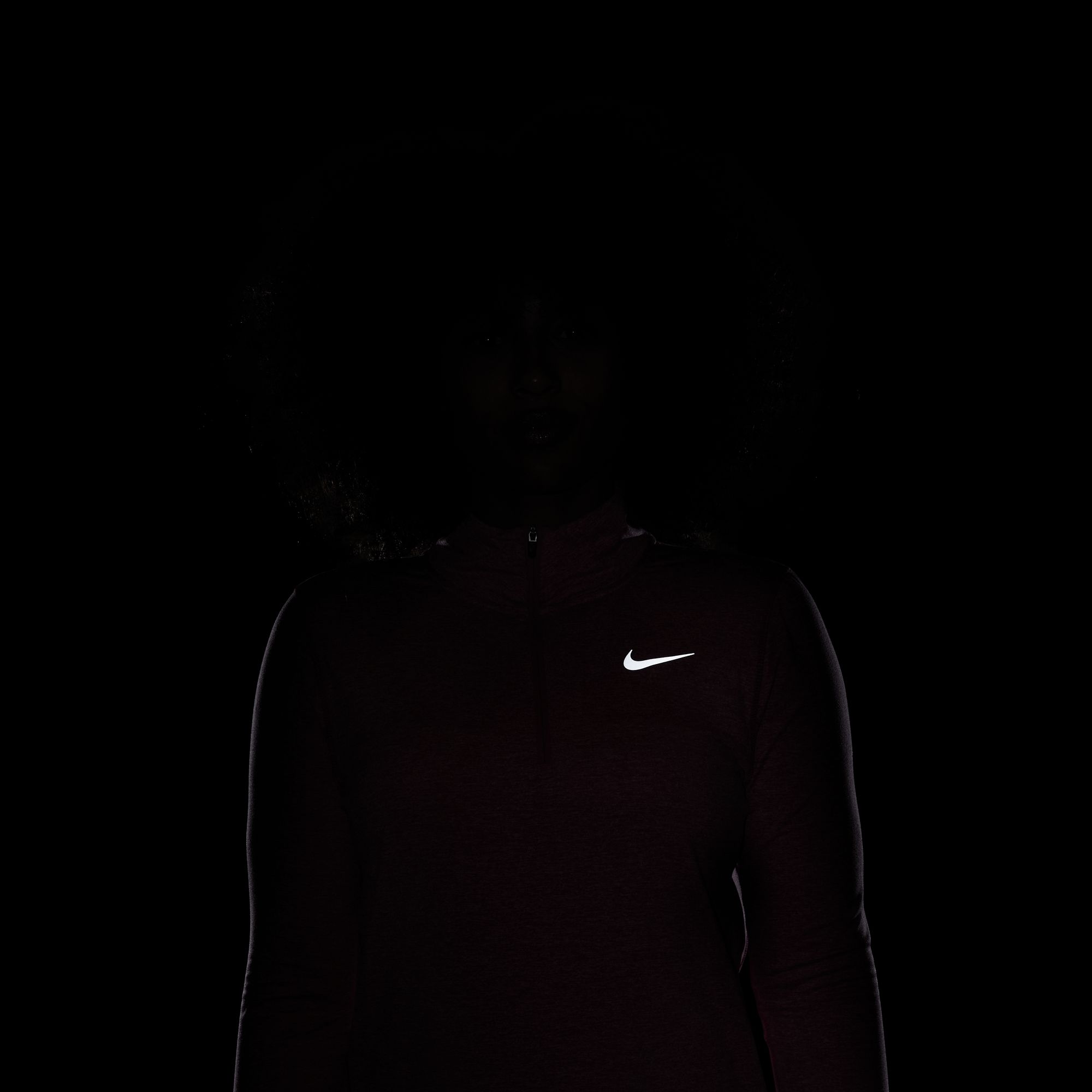 Nike Element 1/2-Zip Running Long-Sleeve Kadın Tişört