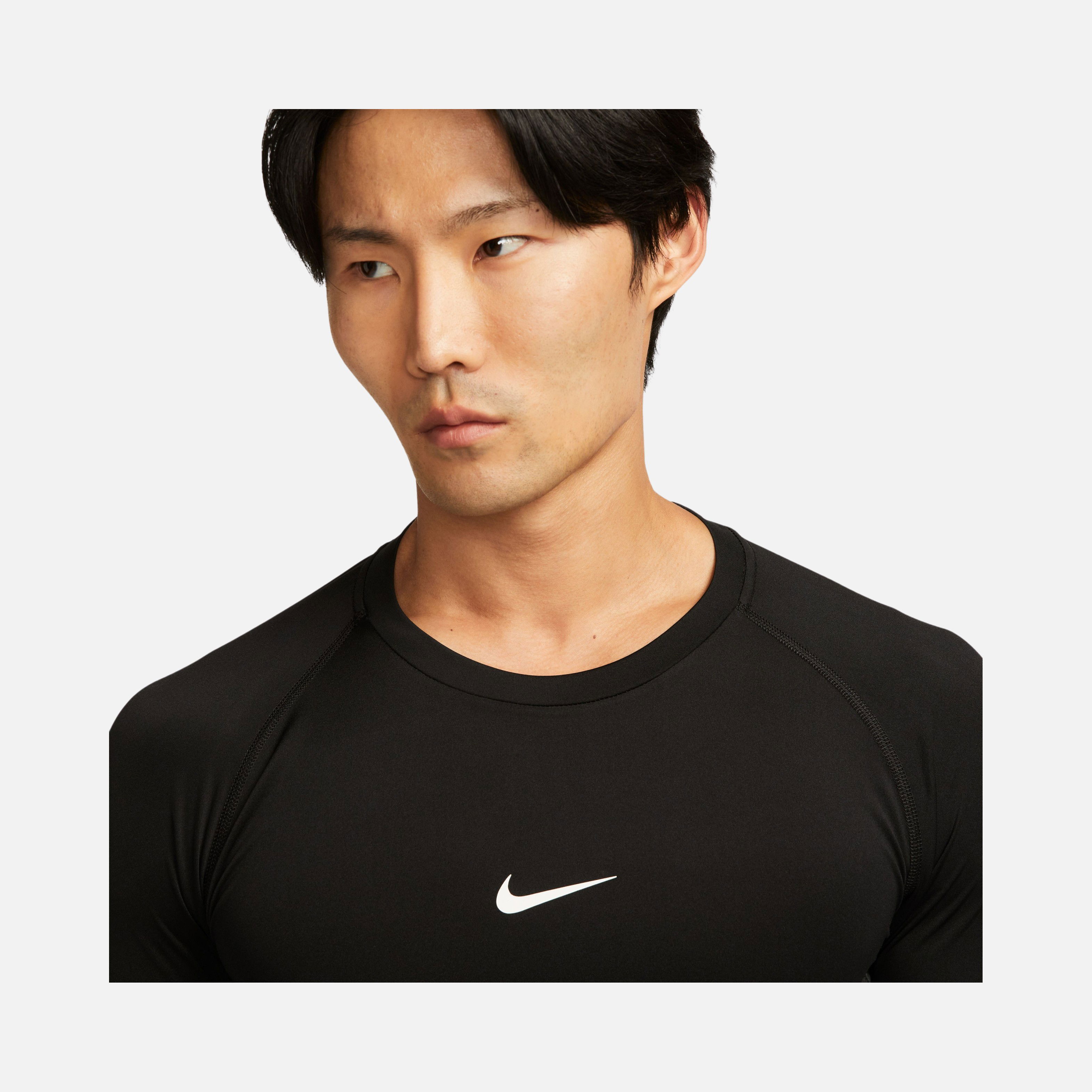 Nike Pro Dri-Fit Tight Fitness Training Long-Sleeve Erkek Tişört