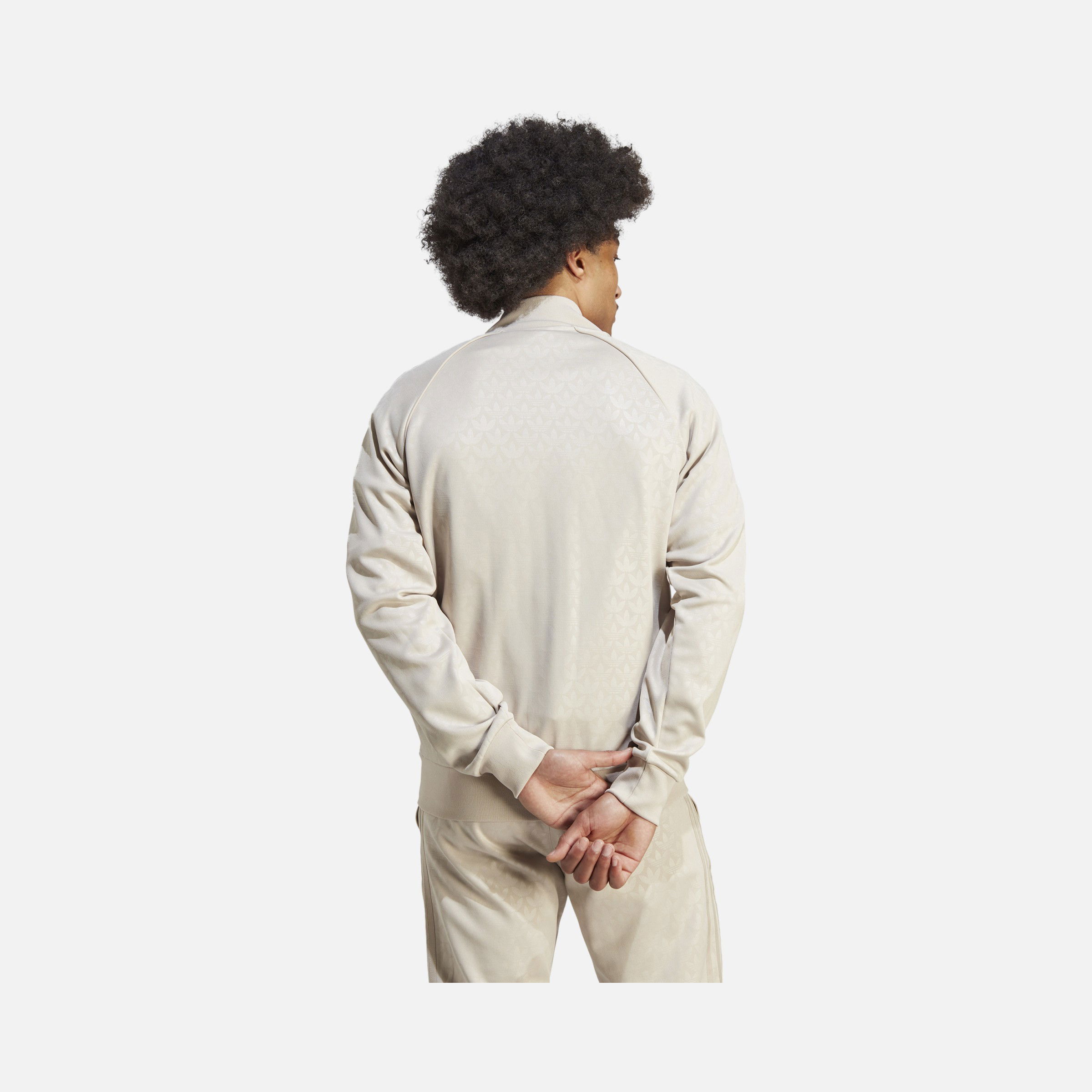 adidas Sportswear Monogram 3-Stripes Full-Zip Erkek Sweatshirt