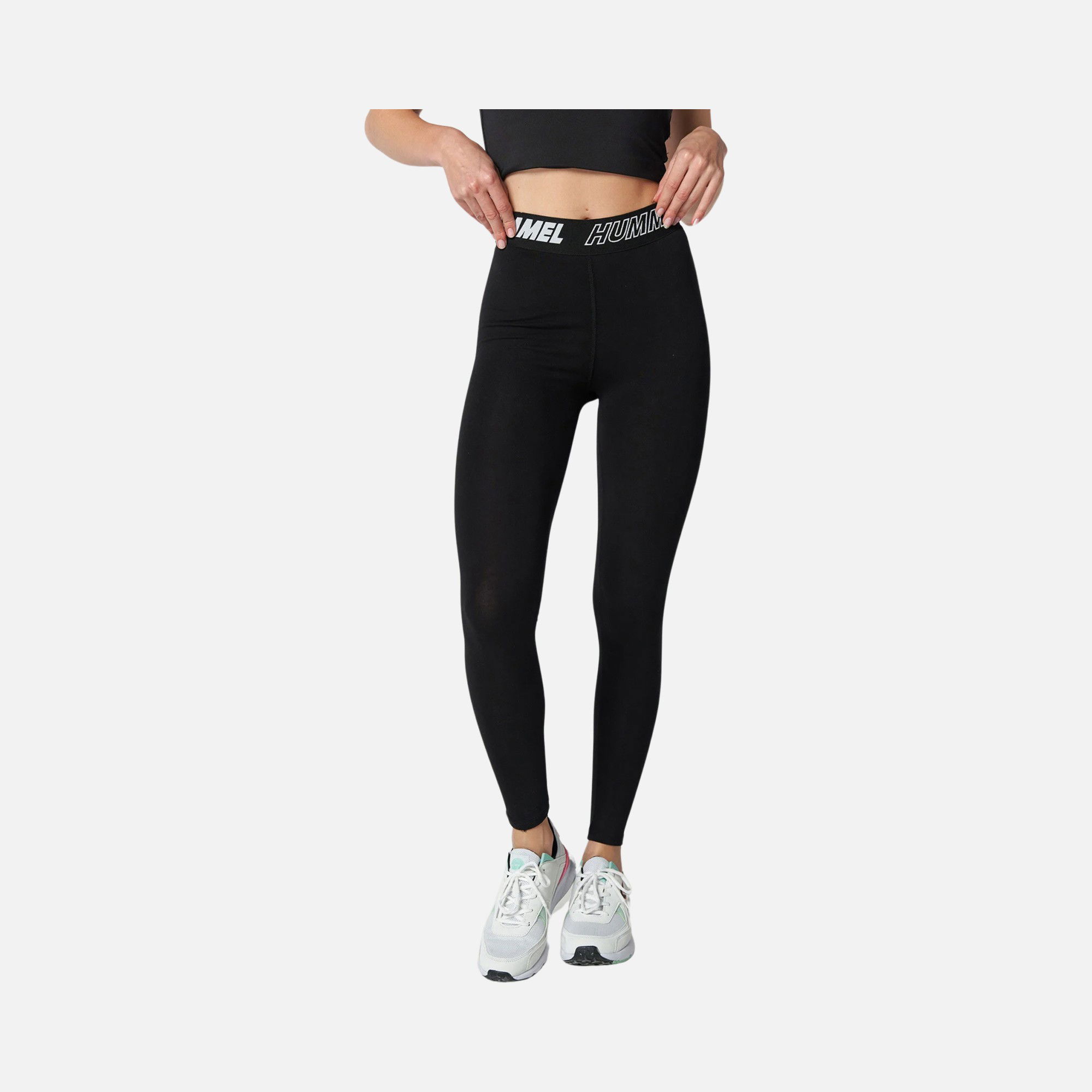 Hummel T-TE Maja Mid Waist Cotton 7/8 Training Kadın Tayt