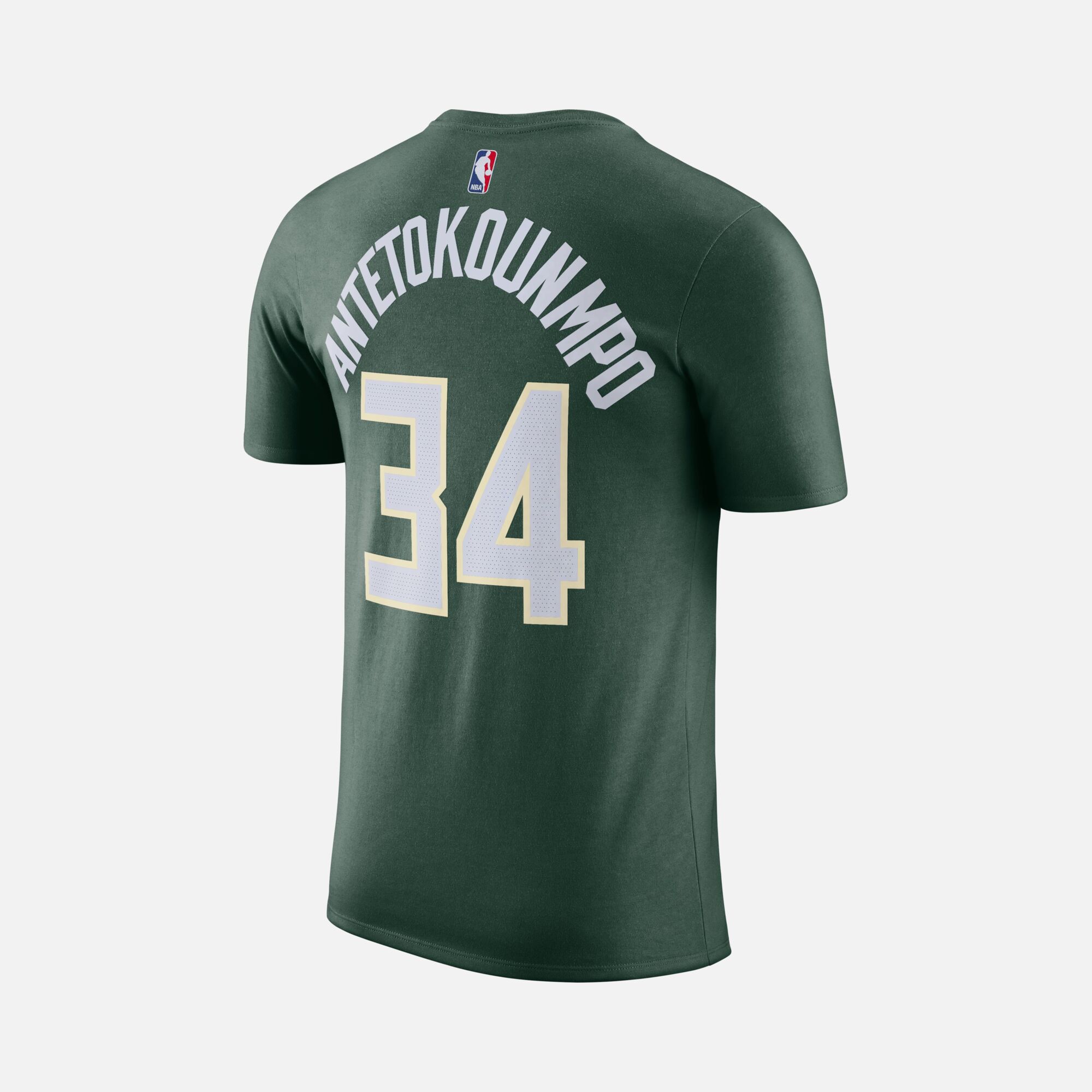 Nike Milwaukee Bucks NBA Short-Sleeve Erkek Tişört