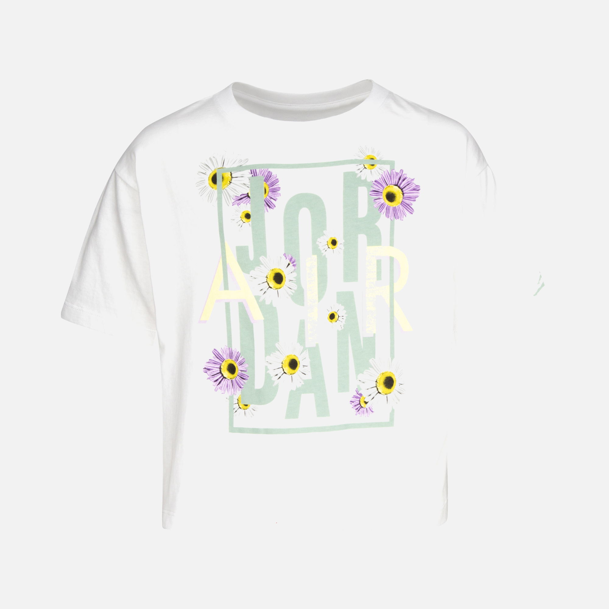 Nike Air Jordan Flower Child Short-Sleeve (Girl's) Çocuk Tişört