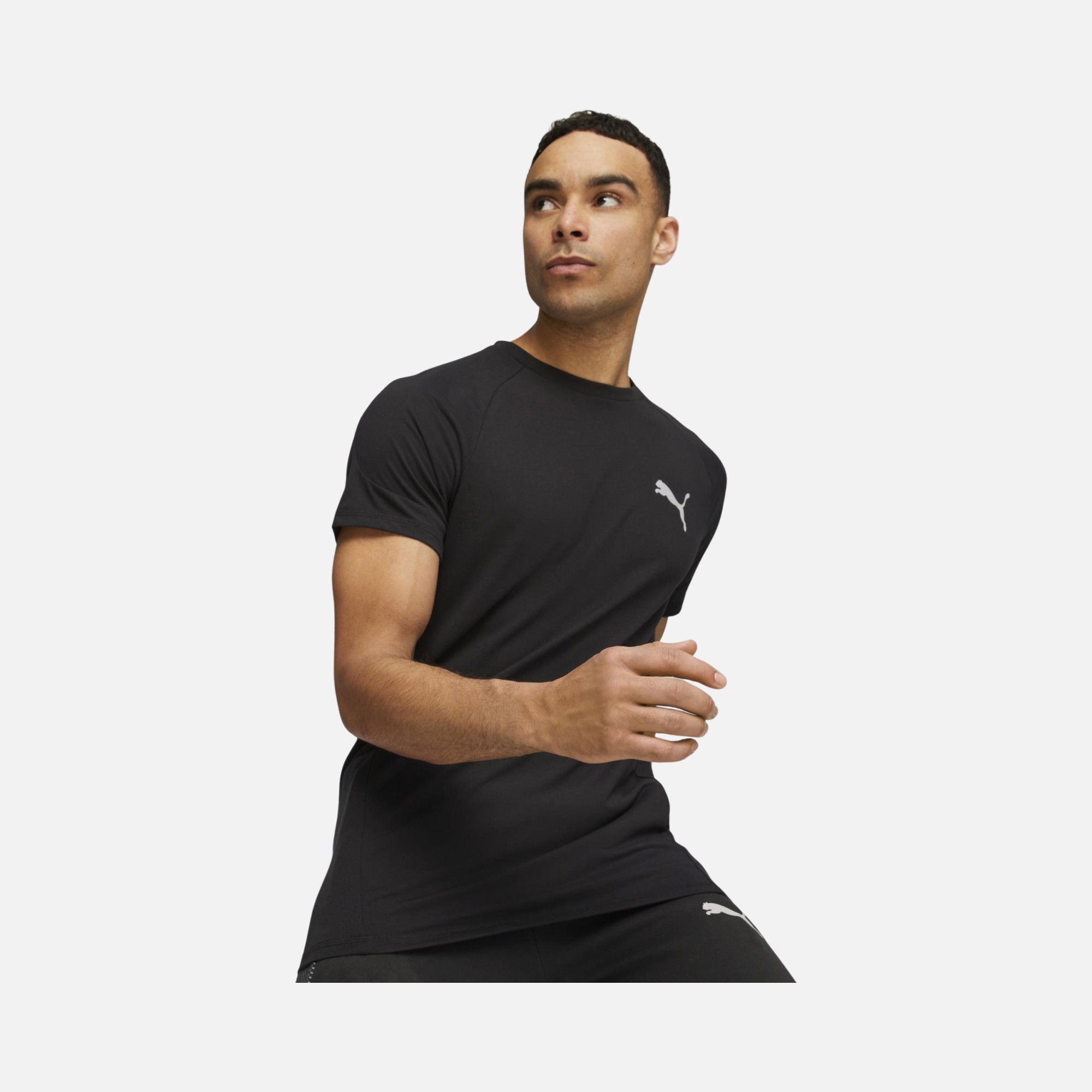 Puma Sportswear Evostripe Short-Sleeve Erkek Tişört