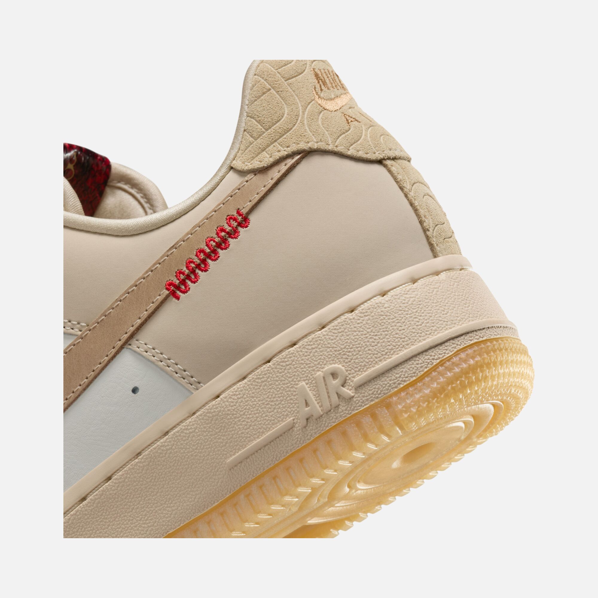 Nike Air Force 1 '07 ''Design Details Imitating a Coiled Snake'' Kadın Spor Ayakkabı