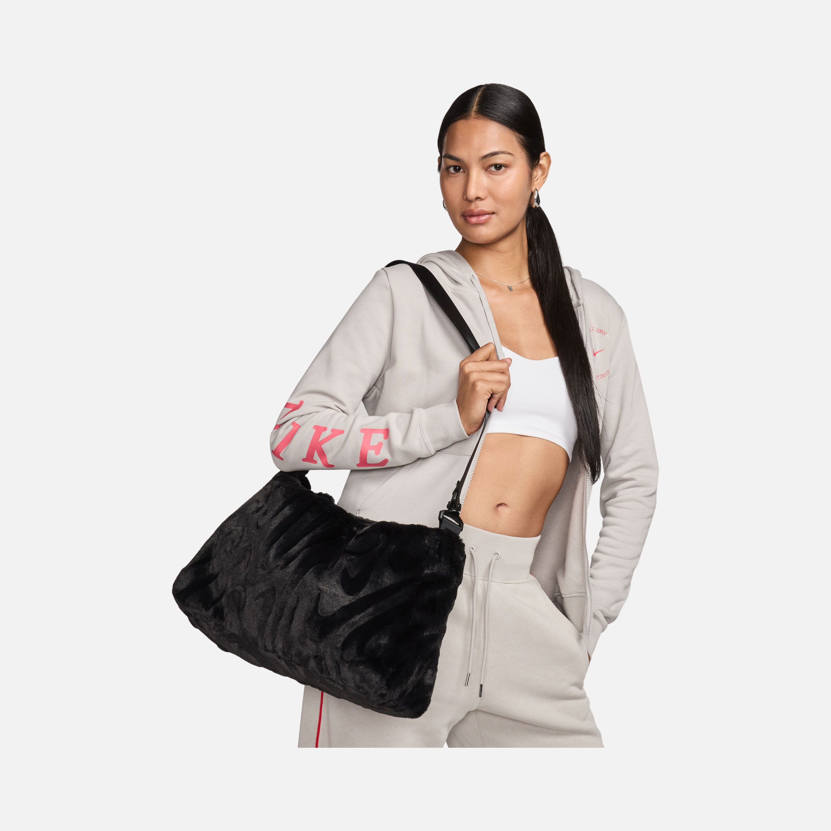 Nike Sportswear Faux Fur Tote HO24 (10 L) Kadın El Çantası