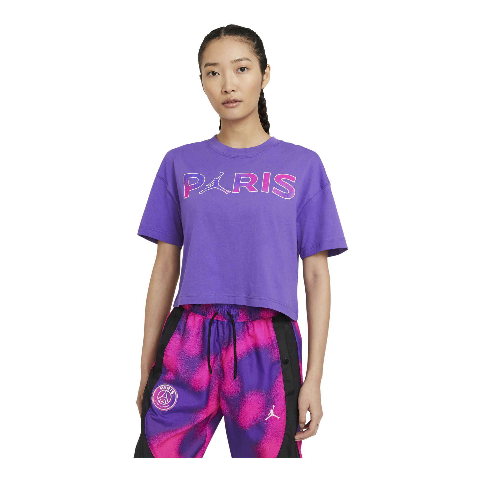 Nike Jordan Paris Saint-Germain Core Short-Sleeve Kadın Tişört