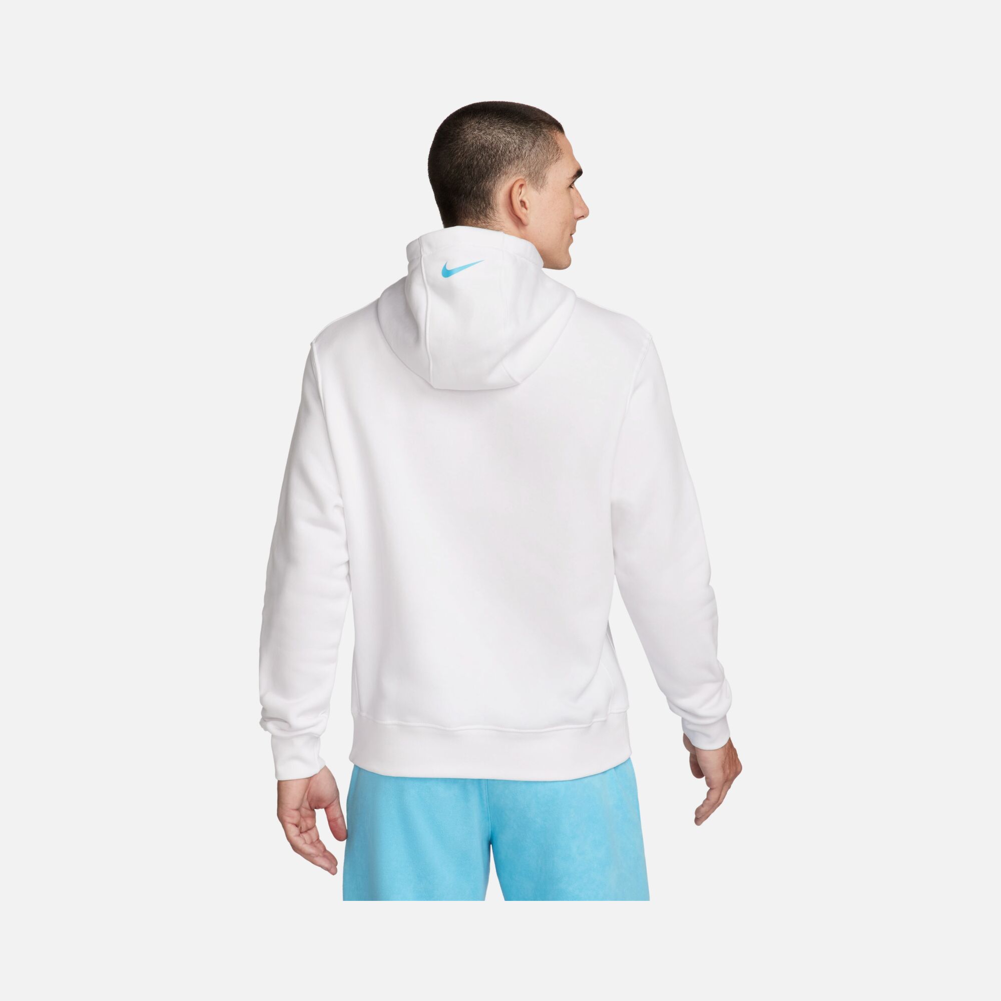 Nike Sportswear Fleece ''Triple Swoosh Graphic'' Pullover Hoodie Erkek Sweatshirt