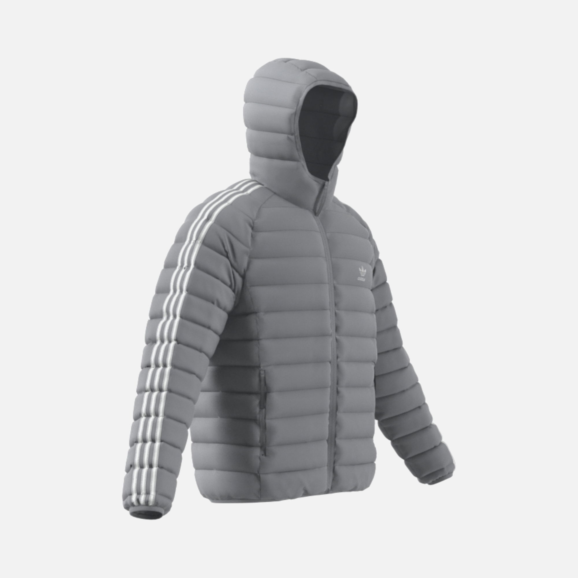 adidas Sportswear Padded 3-Stripes Full-Zip Hoodie Erkek Mont