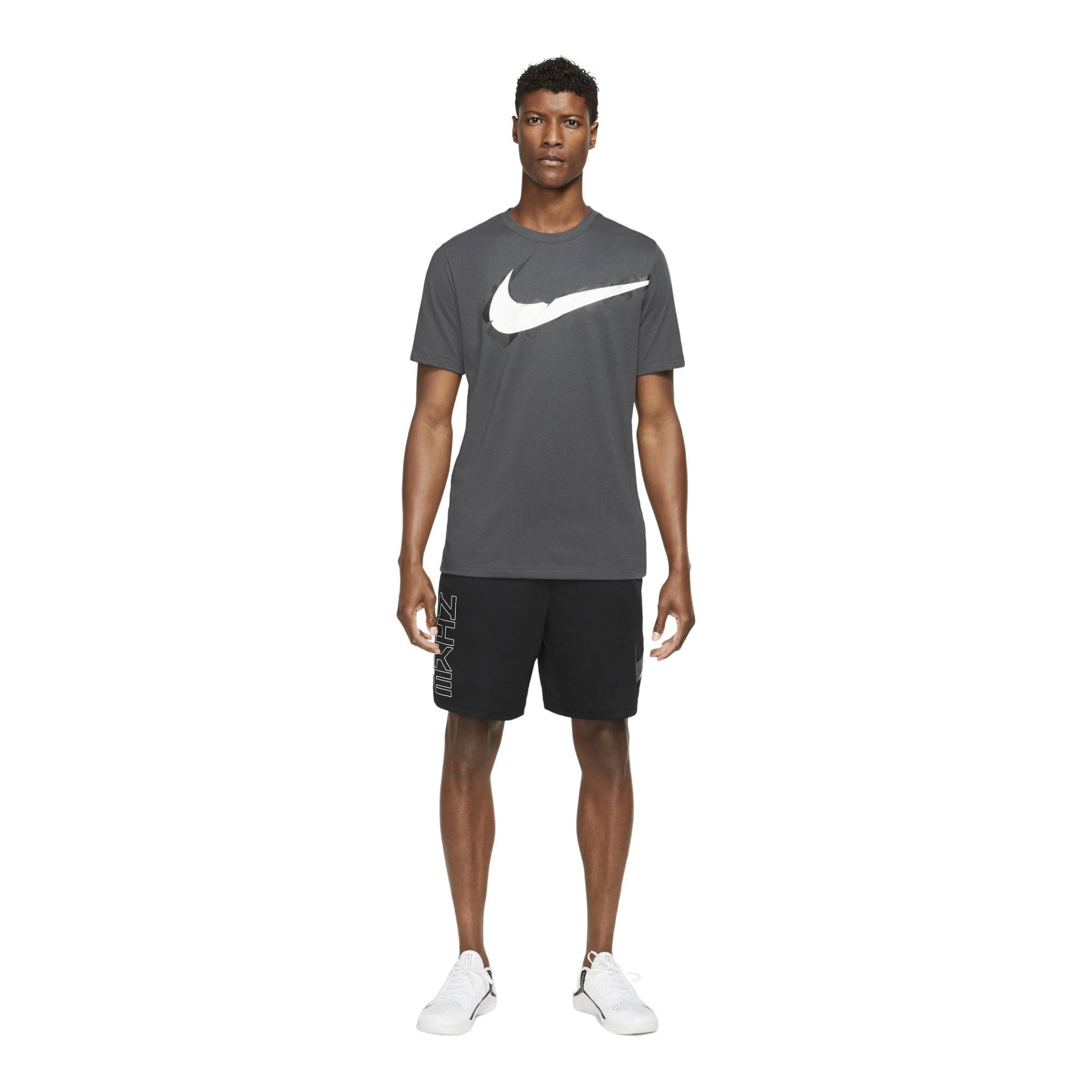 Nike Dri-Fit Sport Clash Logo Short-Sleeve Erkek Tişört
