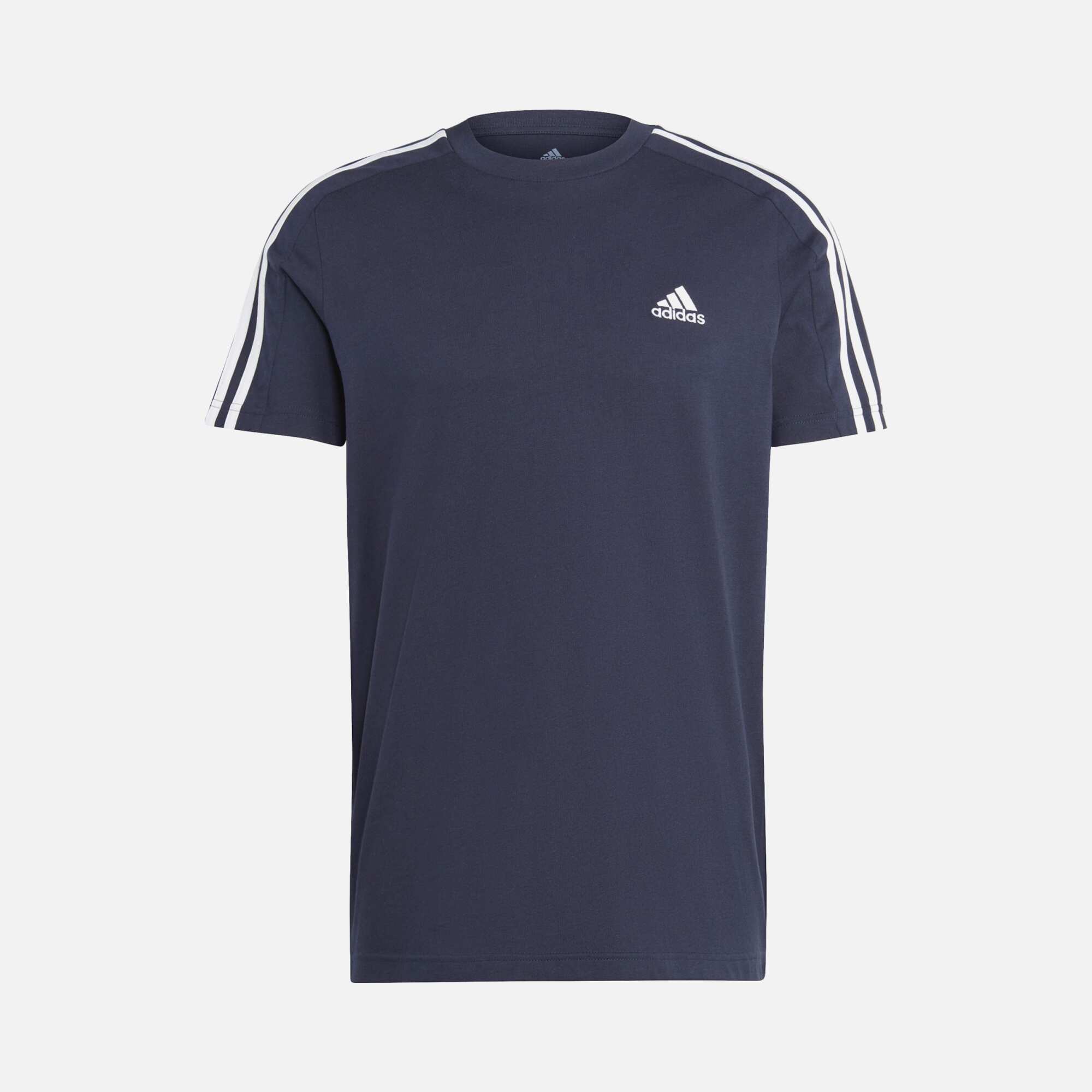 adidas Essentials Single Jersey 3-Stripes Short-Sleeve Erkek Tişört