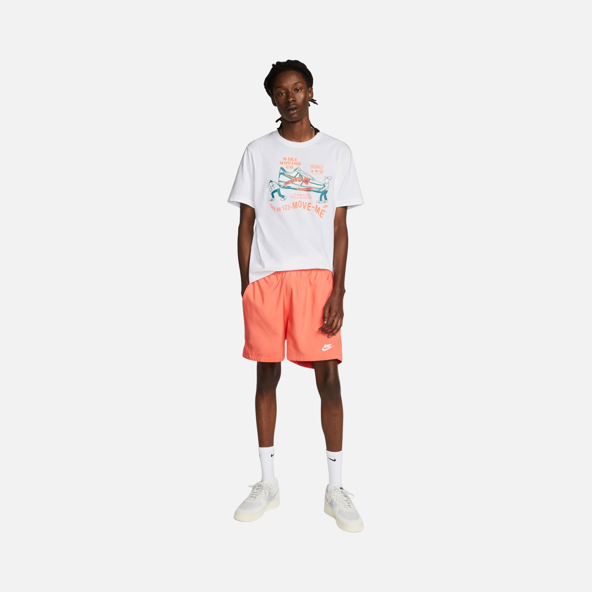 Nike Sportswear ''Easy 123-Move-Me Graphic'' Short-Sleeve Erkek Tişört