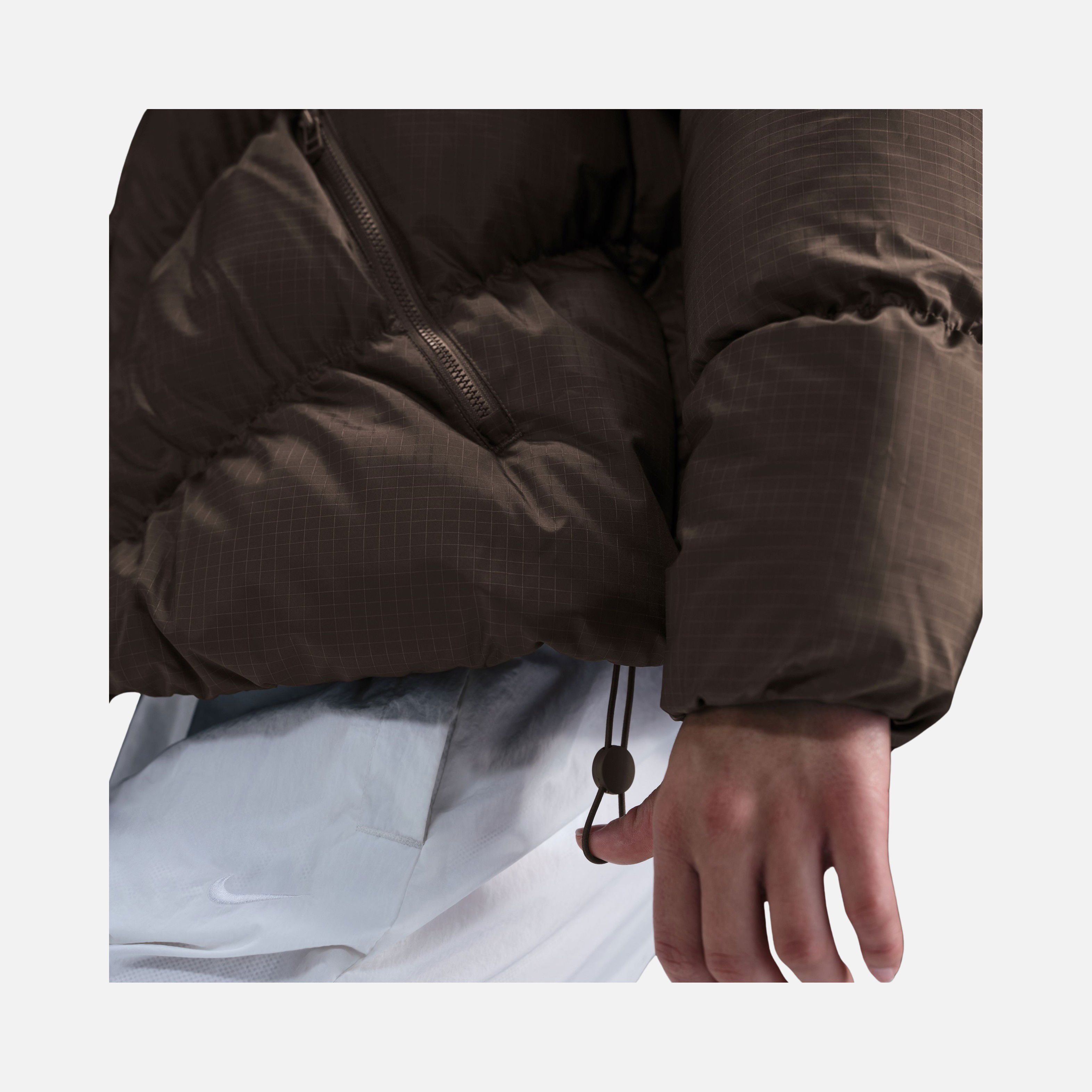 Nike Sportswear Windpuffer Storm-Fit Loose Full-Zip Hoodie Kadın Mont