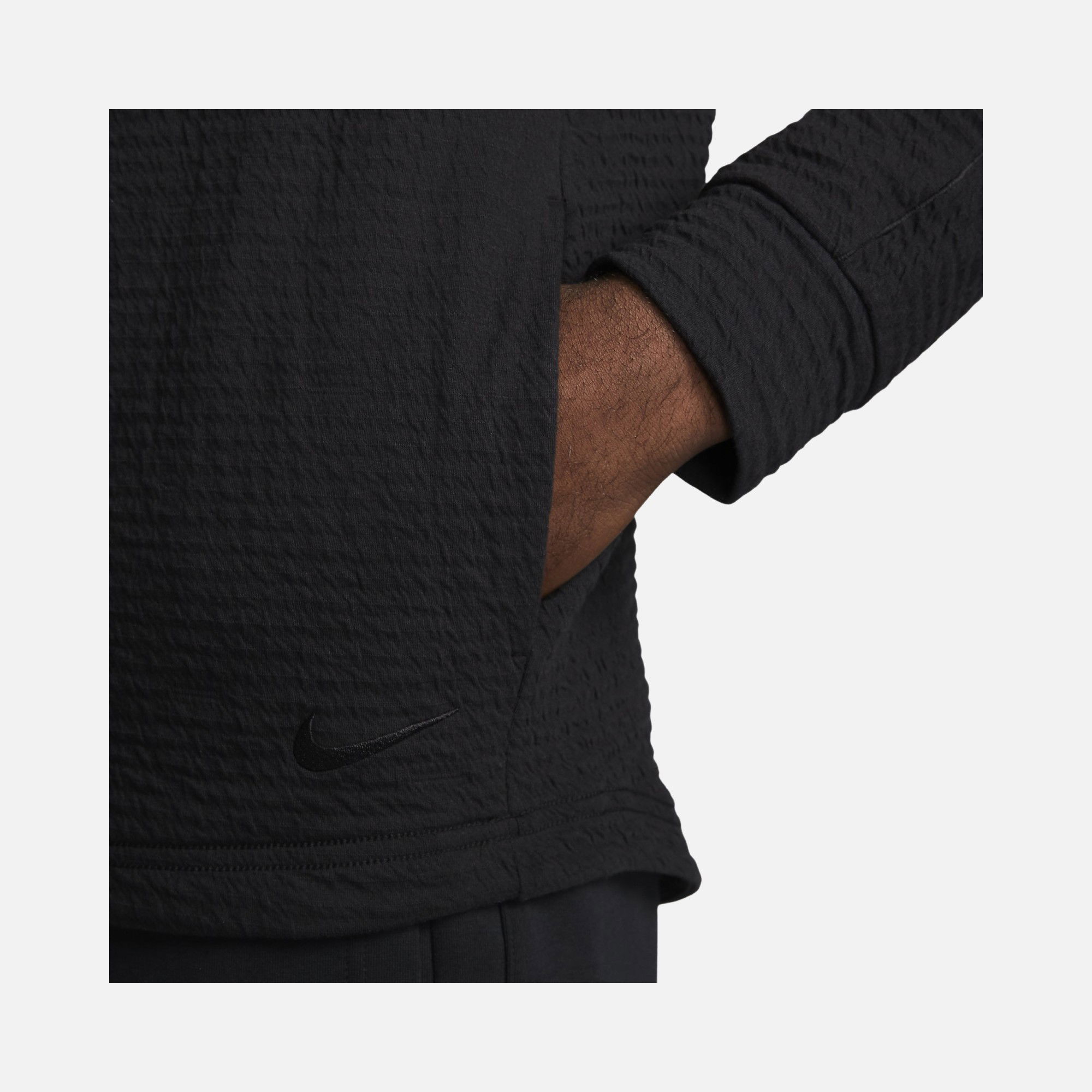 Nike Yoga Dri-Fit Texture Pullover Hoodie Erkek Sweatshirt