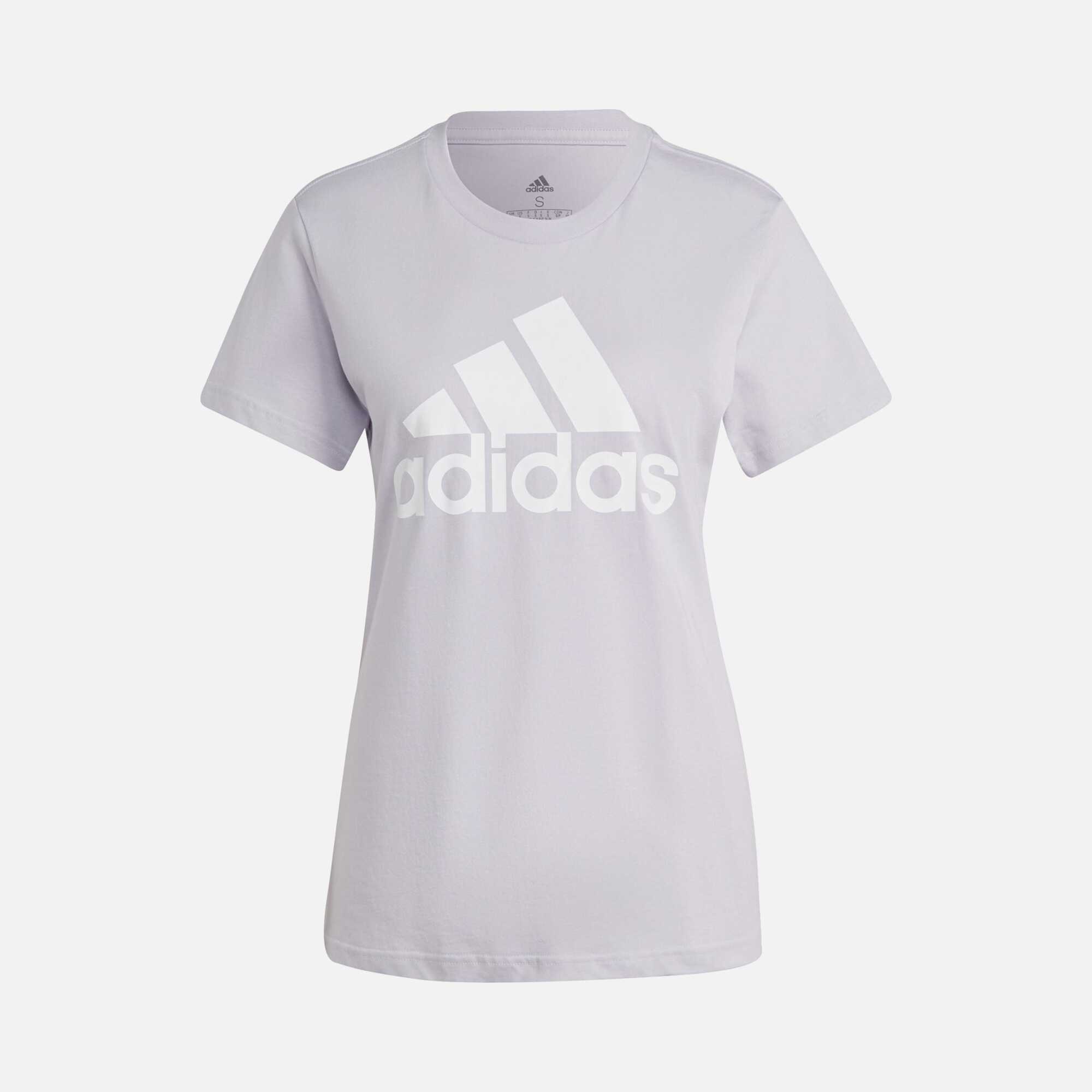 adidas Essentials Logo Short-Sleeve Kadın Tişört