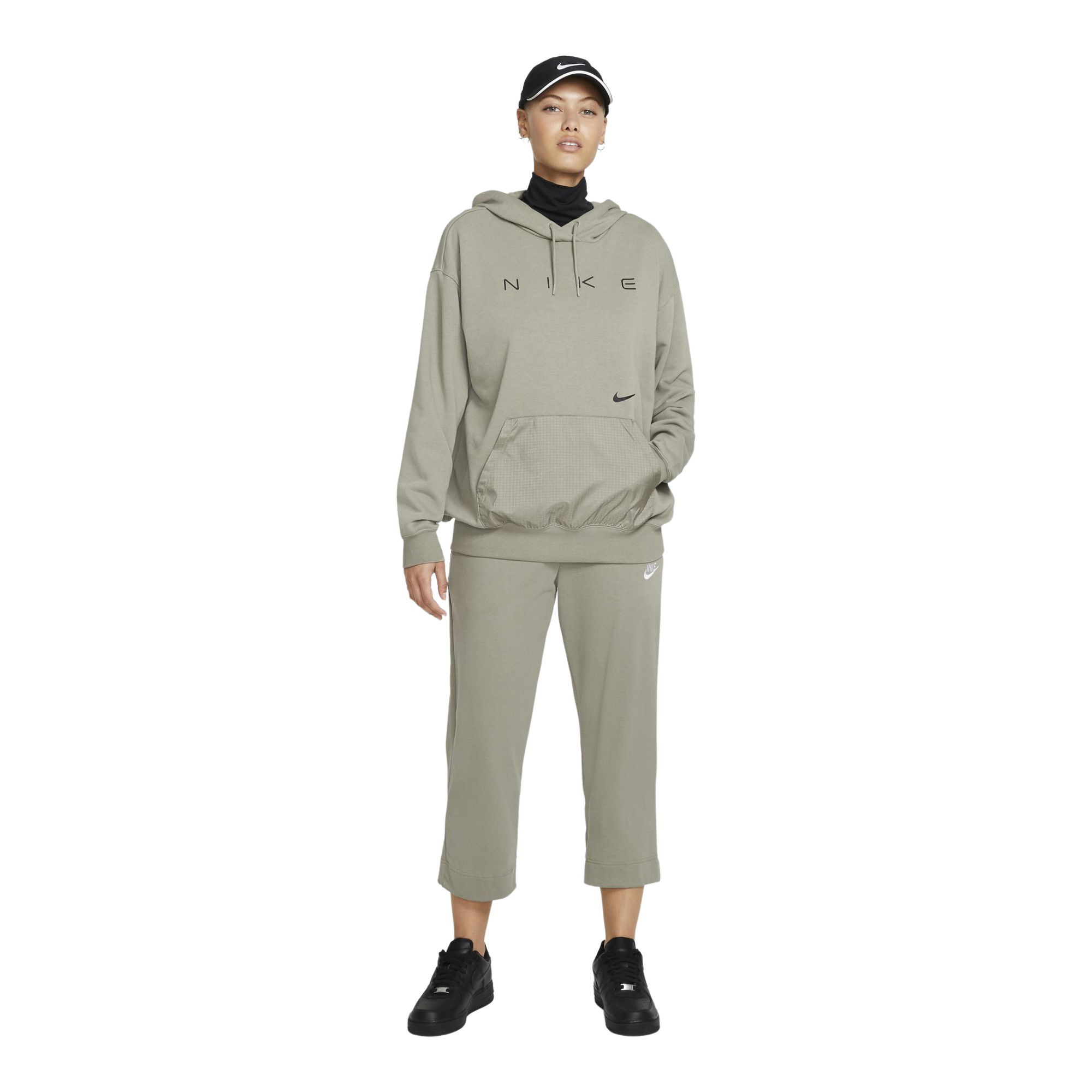 Nike Sportswear Graphic Oversized Fleece Hoodie Kadın Sweatshirt