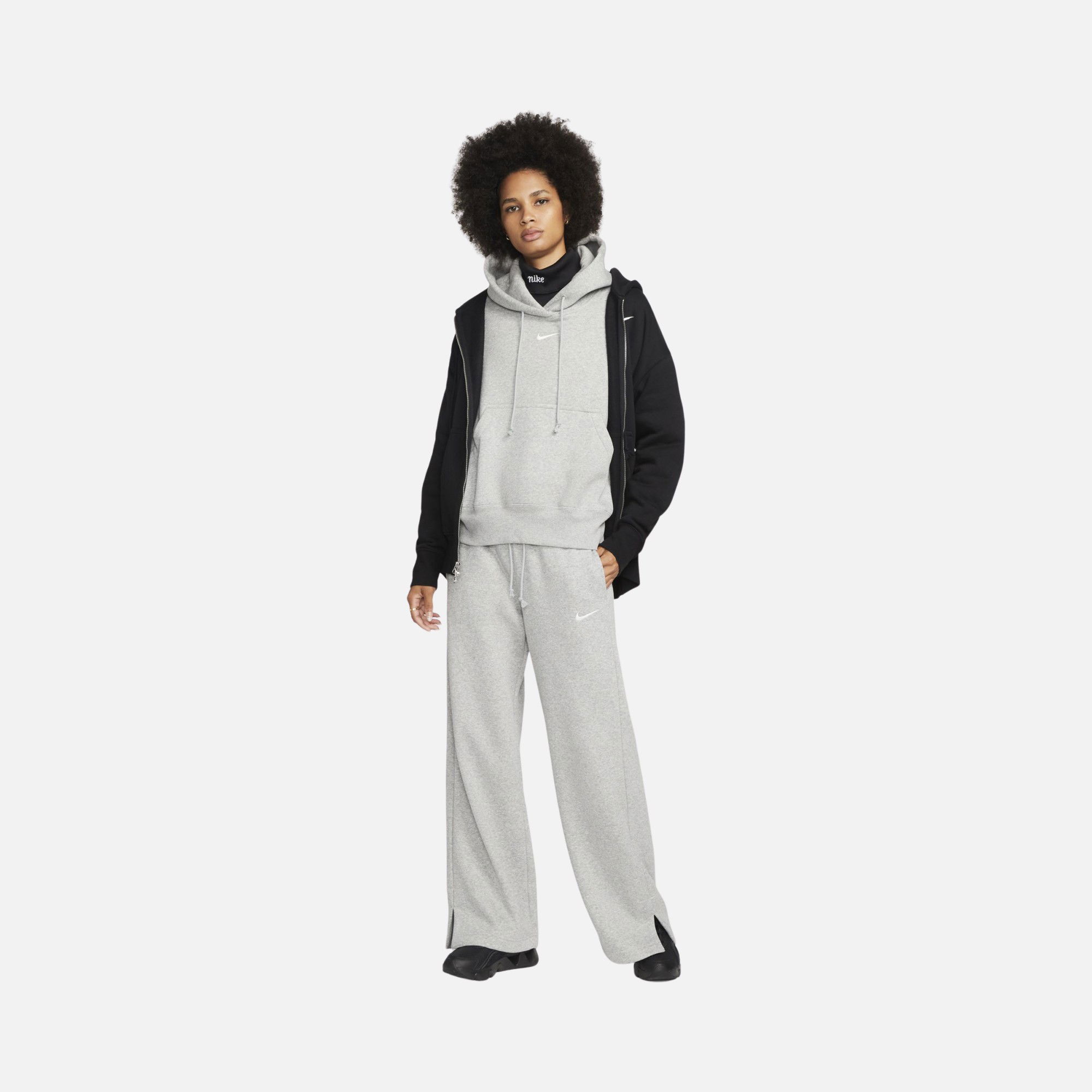 Nike Sportswear Phoenix Fleece High-Waisted Wide Kadın Eşofman Altı