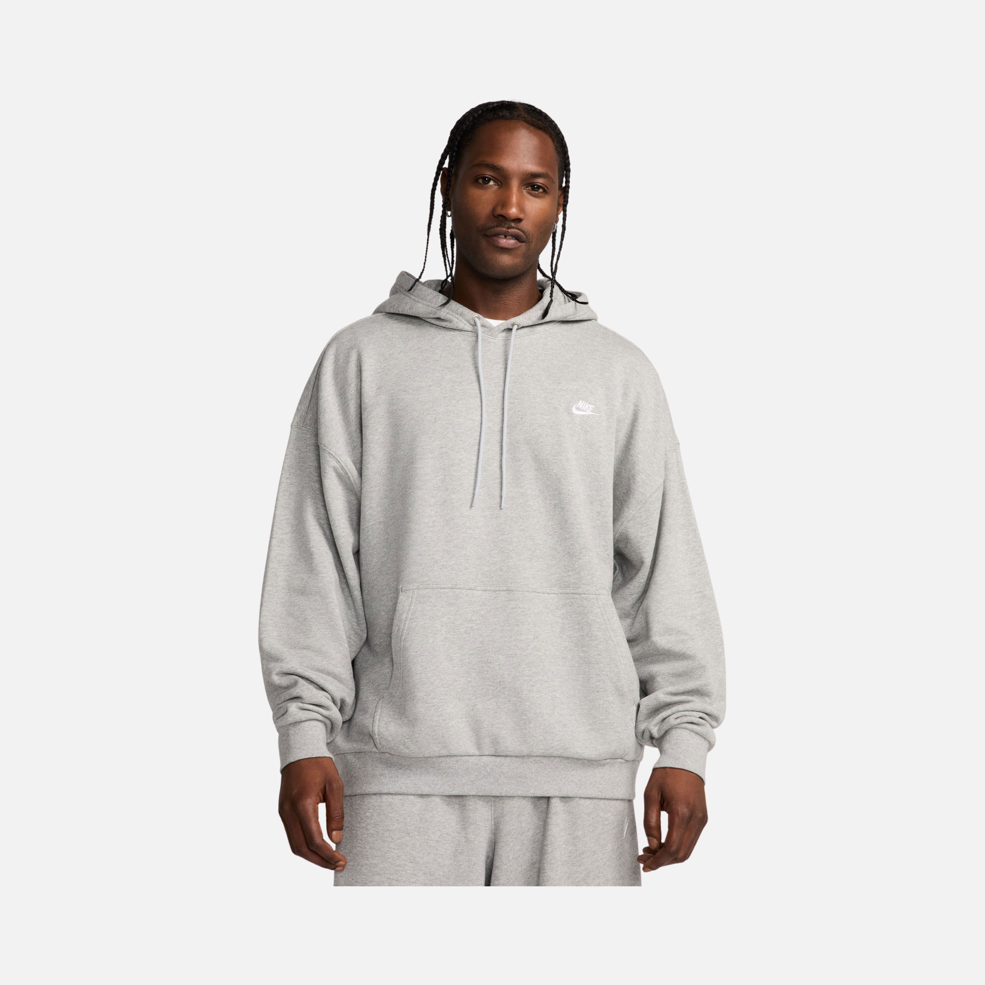 Nike Club+ Fleece Oversized French Terry Full-Zip Hoodie Erkek Sweatshirt