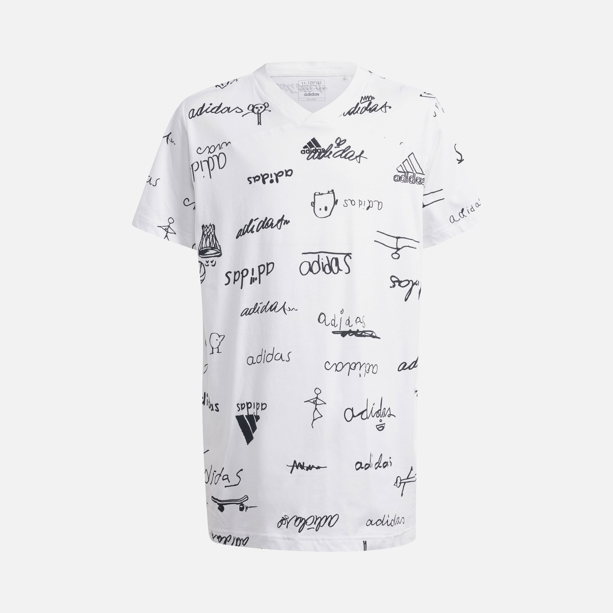 adidas Sportswear Brand Love Long Short-Sleeve Çocuk Tişört