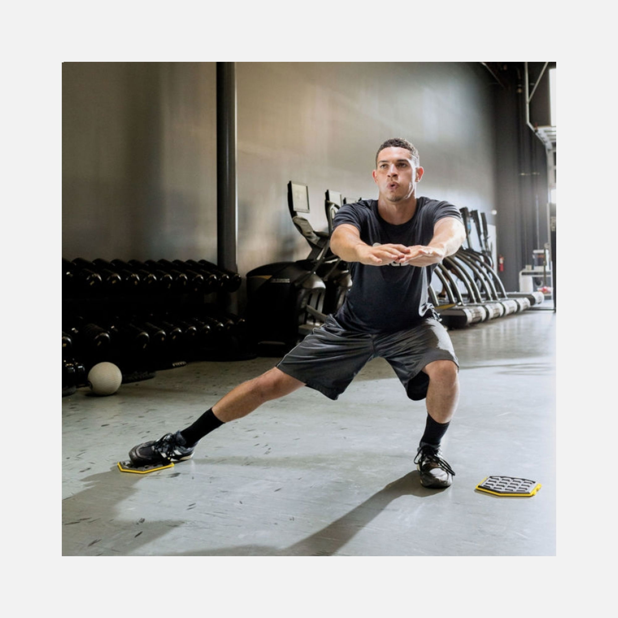 Finspor Sklz Slidez Gymstick ( 2 Piece) Vücut Denge Diski