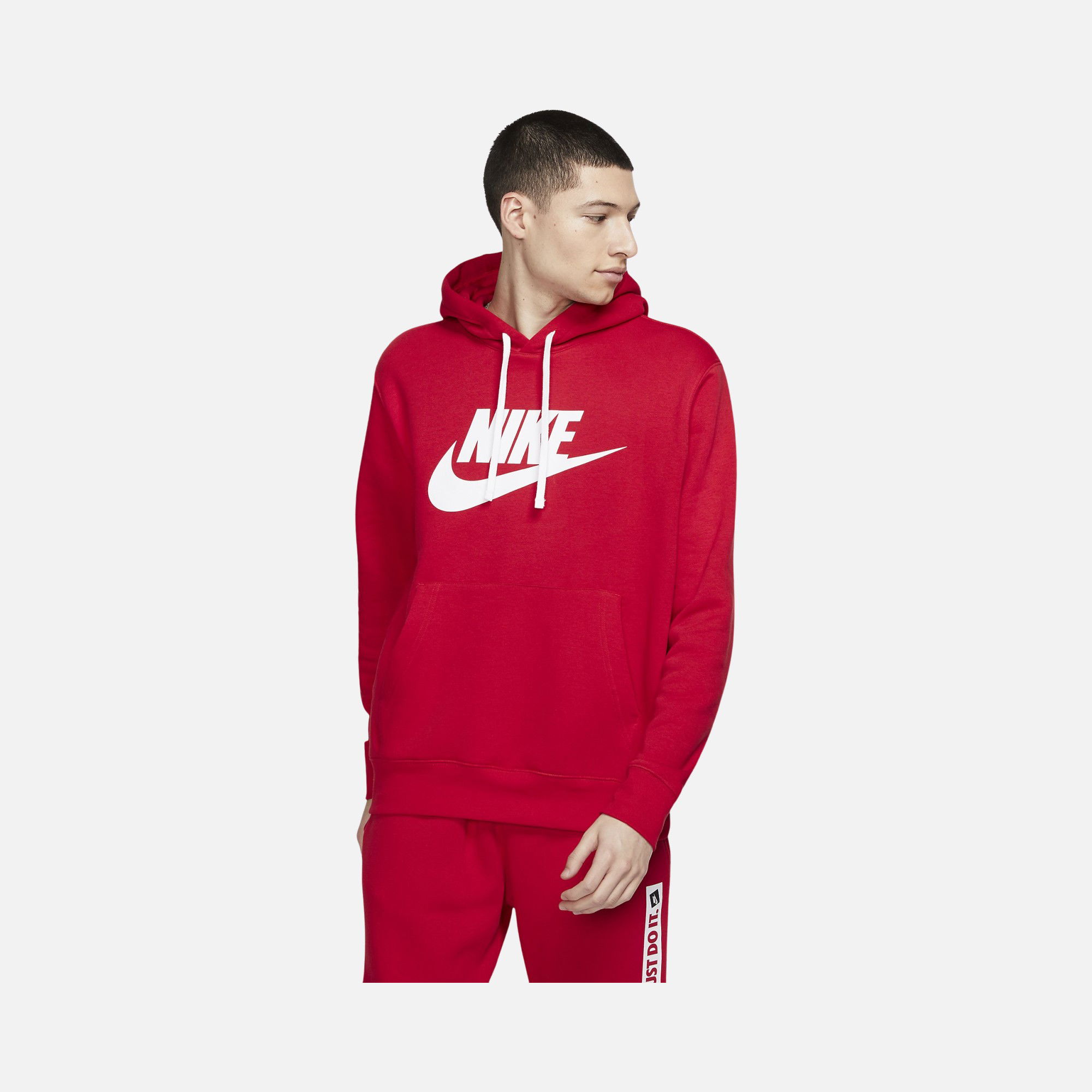 Nike Sportswear Club Fleece Graphic Pullover Hoodie Erkek Sweatshirt