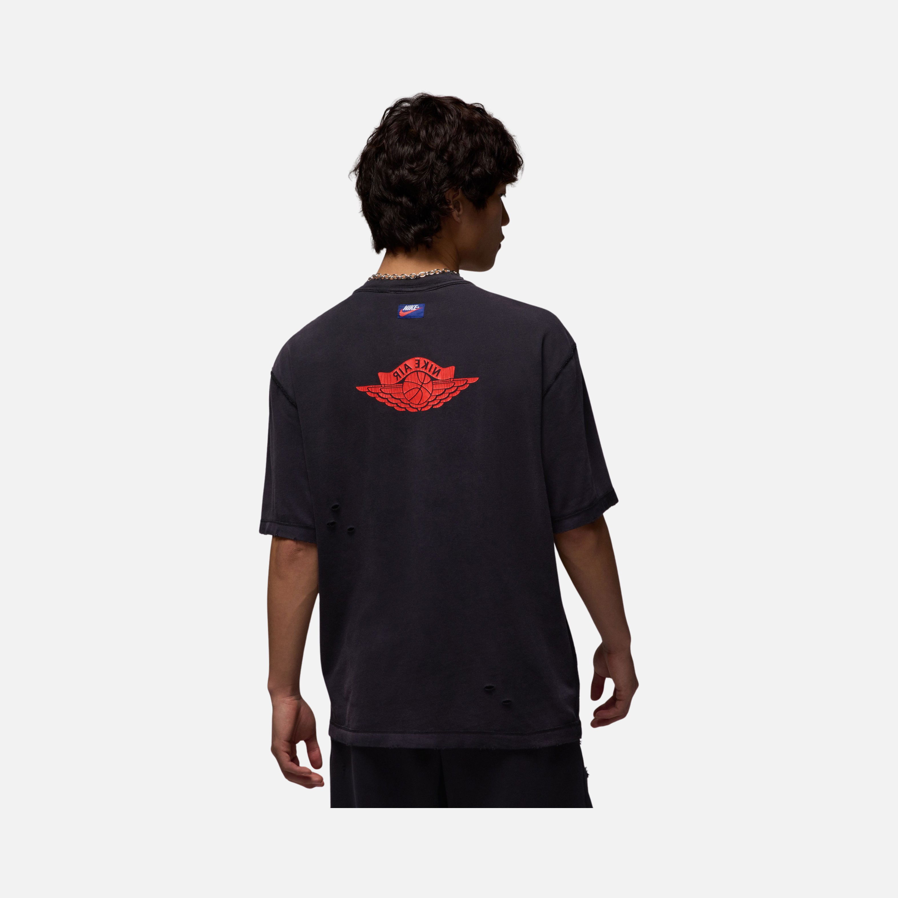 Nike Michael Jordan Rare Air Washed Fabric 85 Crew Basketball Short-Sleeve Erkek Tişört