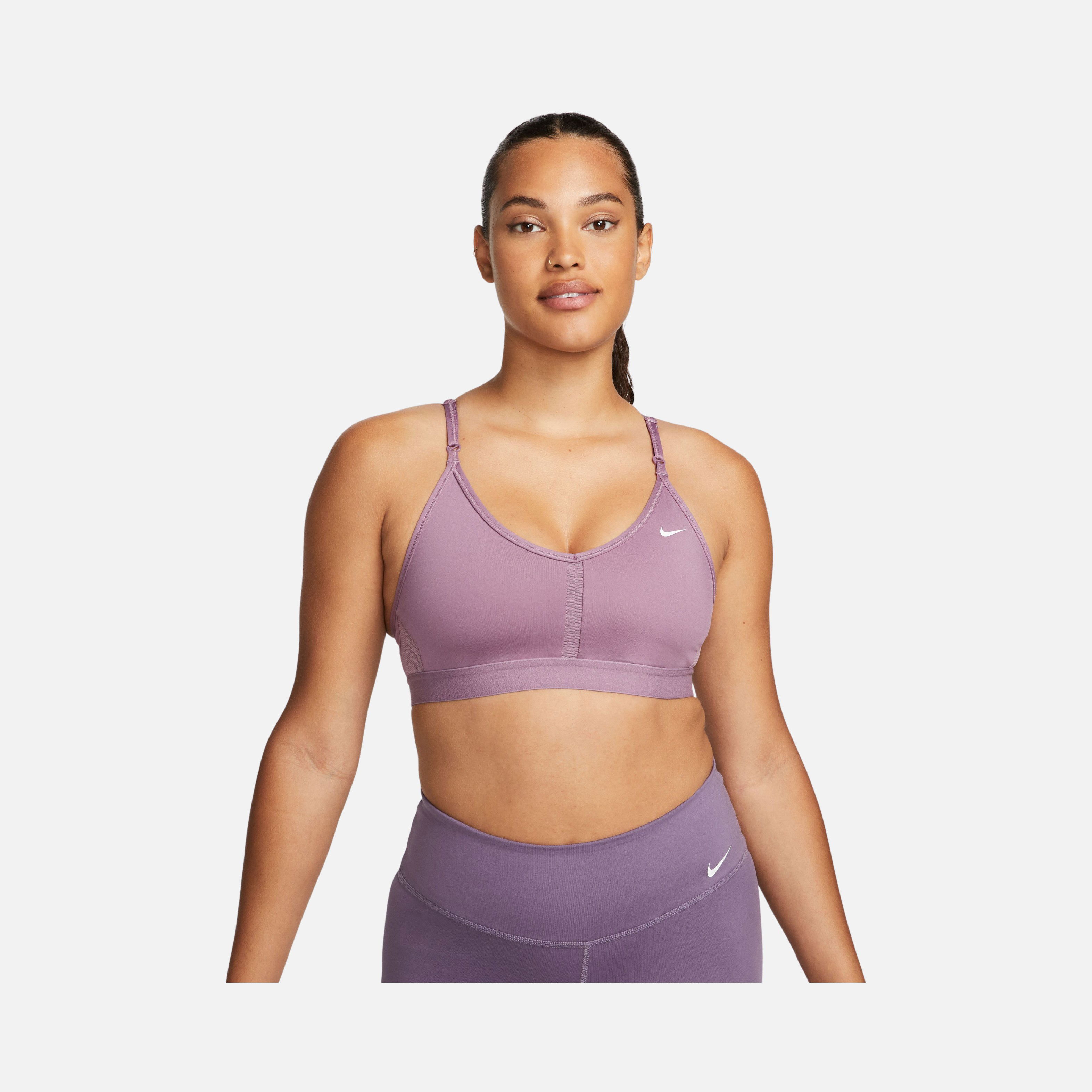 Nike Dri-Fit Indy V Neck Light-Support Sports Training Kadın Bra