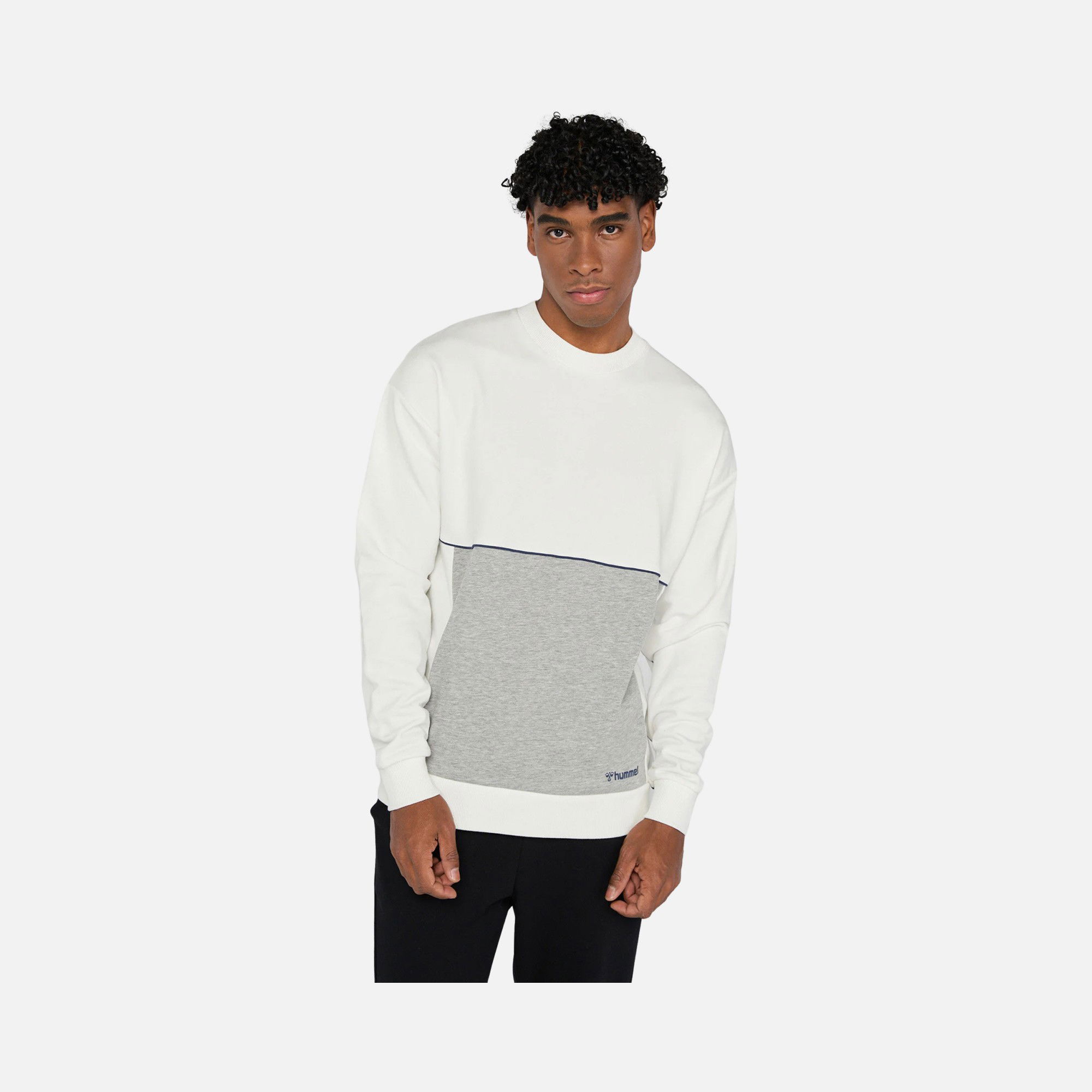 Hummel Sportswear Klimt Colorblock Erkek Sweatshirt