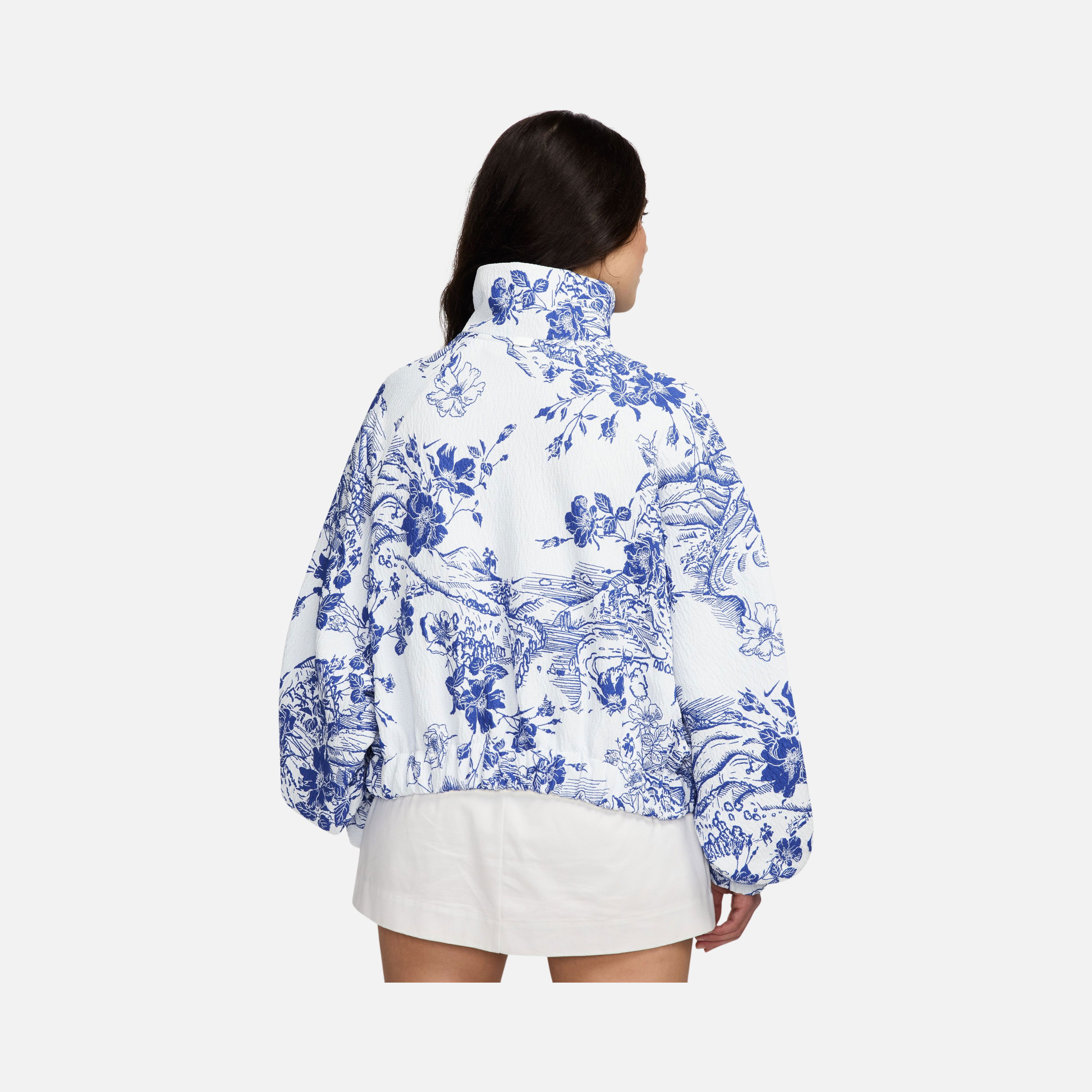 Nike Sportswear Collection Oversized Jacquard Raglan Sleeve Full-Zip Kadın Ceket