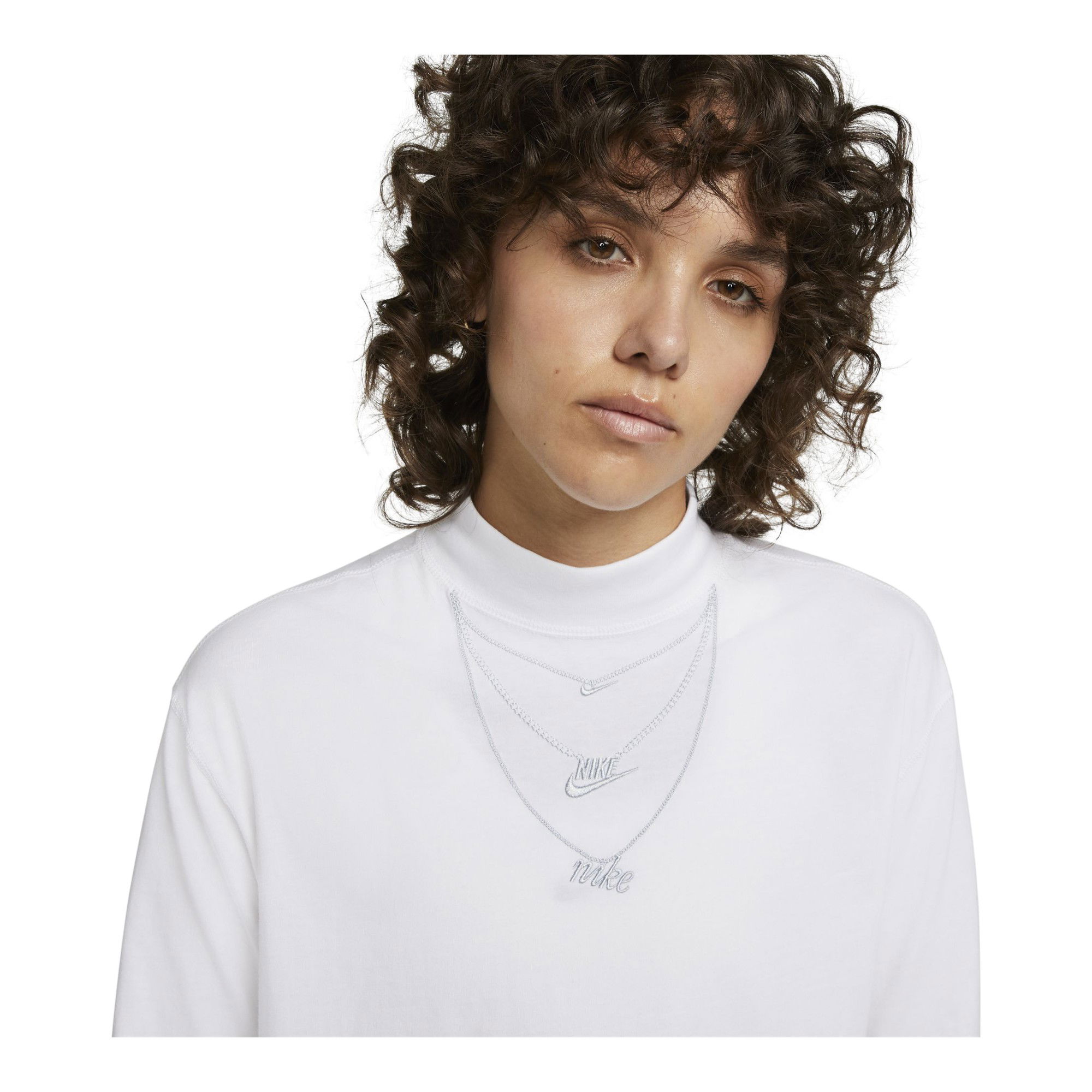 Nike Sportswear Turtleneck Long-Sleeve Kadın Tişört