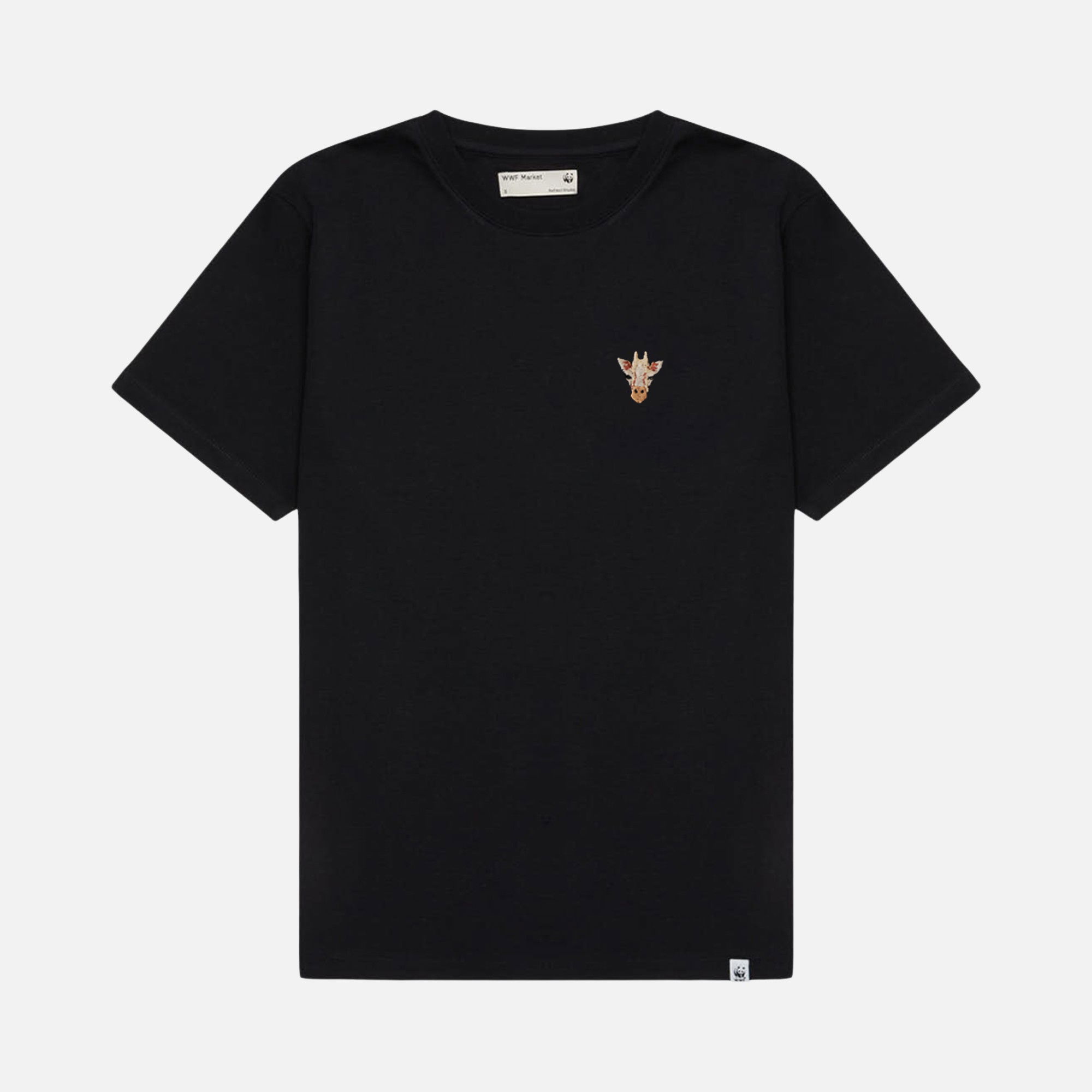 WWF Sportswear Zürafa Embroidered Oversize Short Sleeve Unisex Tişört