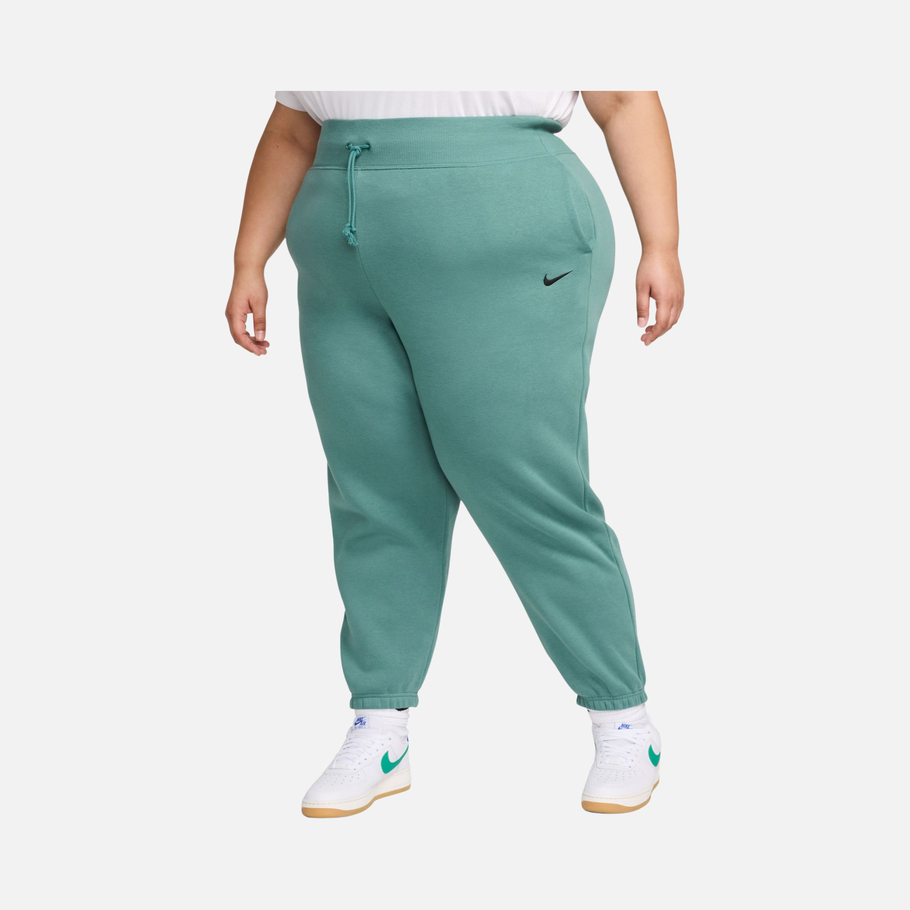 Nike Sportswear Phoenix Fleece High-Waisted Oversized (Plus Size) Kadın Eşofman Altı