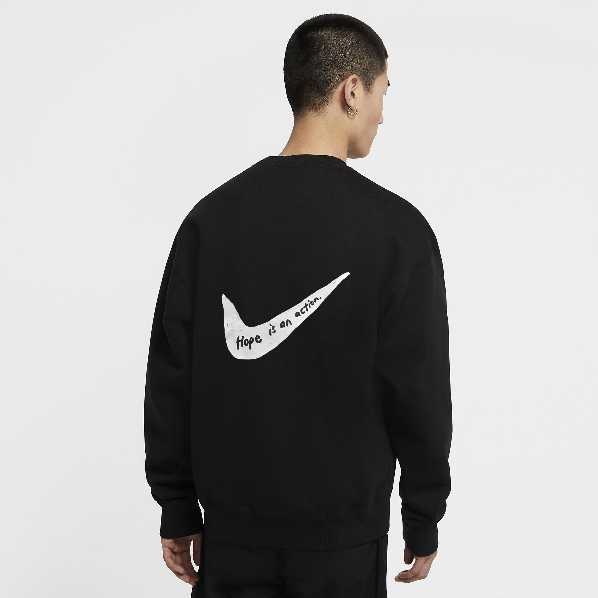 Nike Sportswear Solo Swoosh Fleece Heavyweight Erkek Sweatshirt