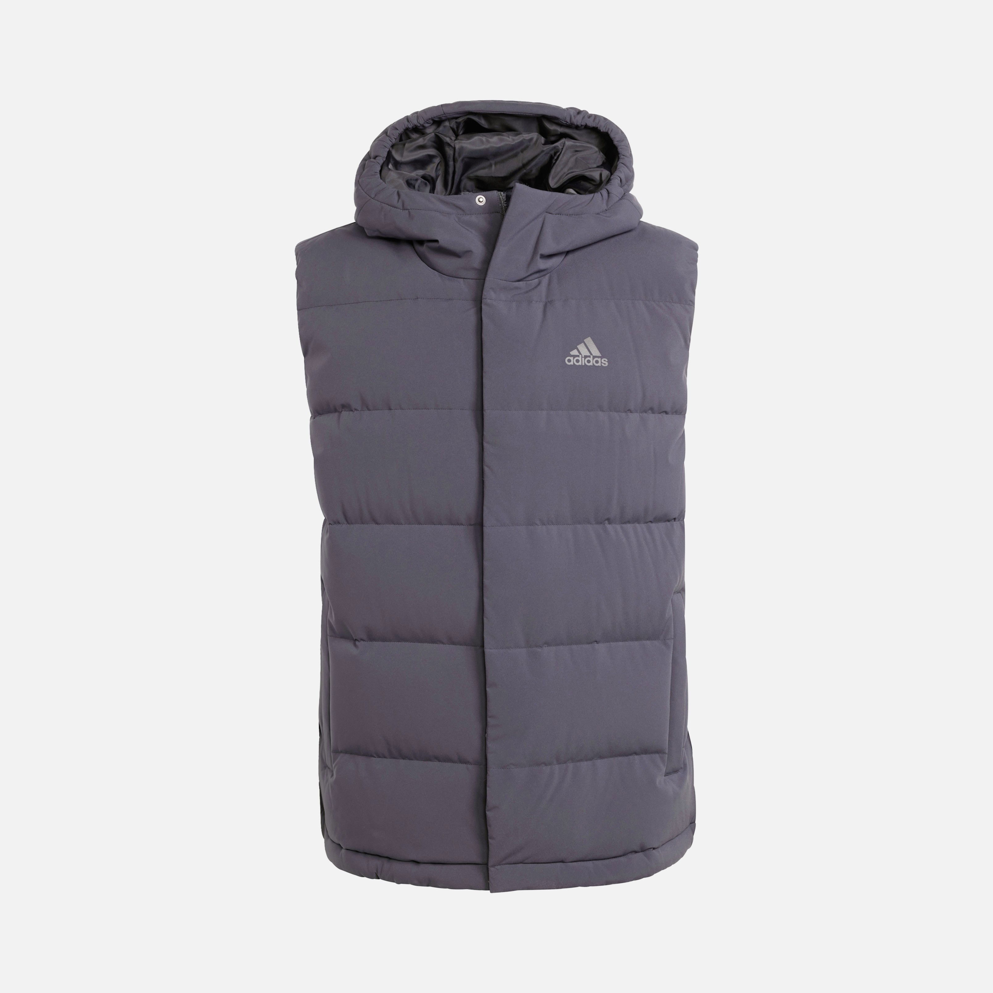adidas Sportswear Helionic Down Full-Zip Hoodie Erkek Yelek
