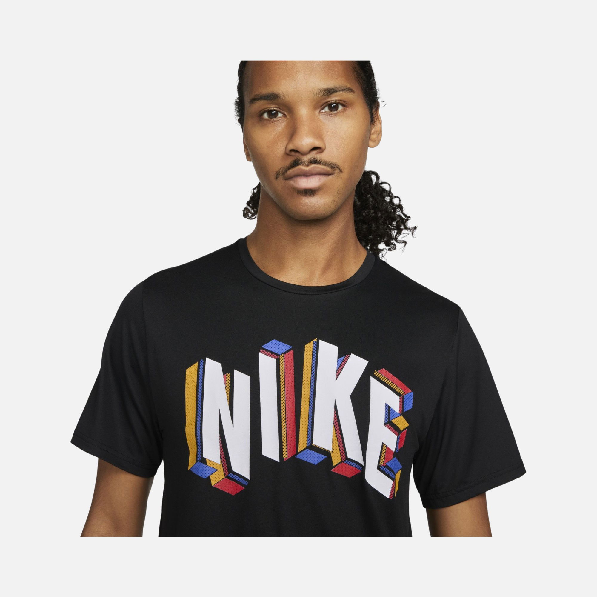 Nike Pro Dri-Fit Hyper Dry Graphic Training Short-Sleeve Erkek Tişört