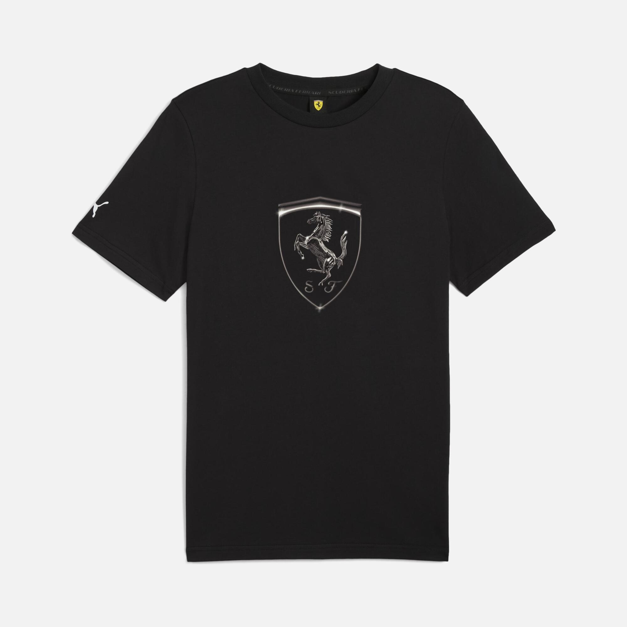 Puma Scuderia Ferrari Race Tonal Big Shield Graphic Regular-Fit Short-Sleeve Erkek Tişört