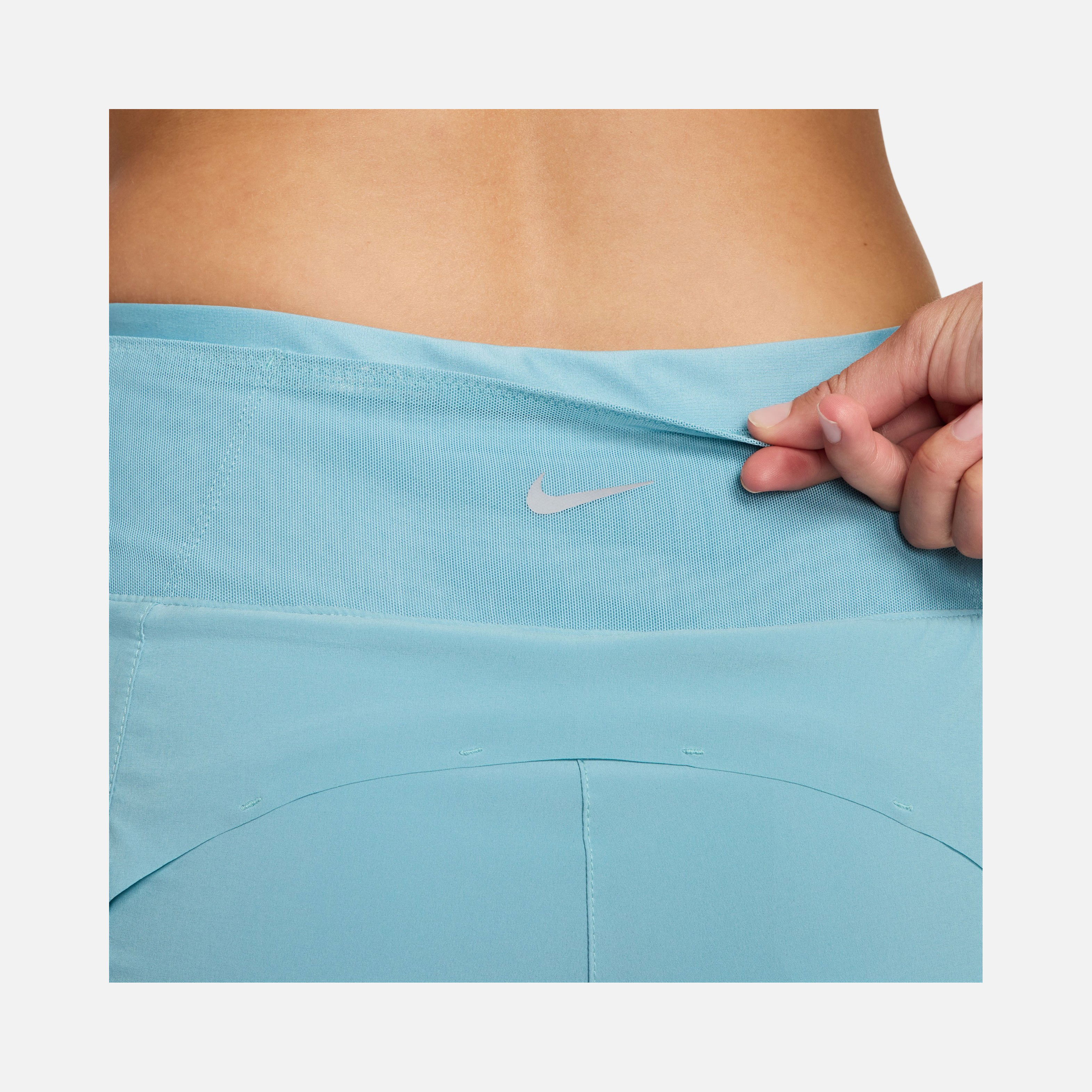 Nike Dri-Fit Swift Mid-Rise 8cm (approx.) 2-in-1 Running Kadın Şort
