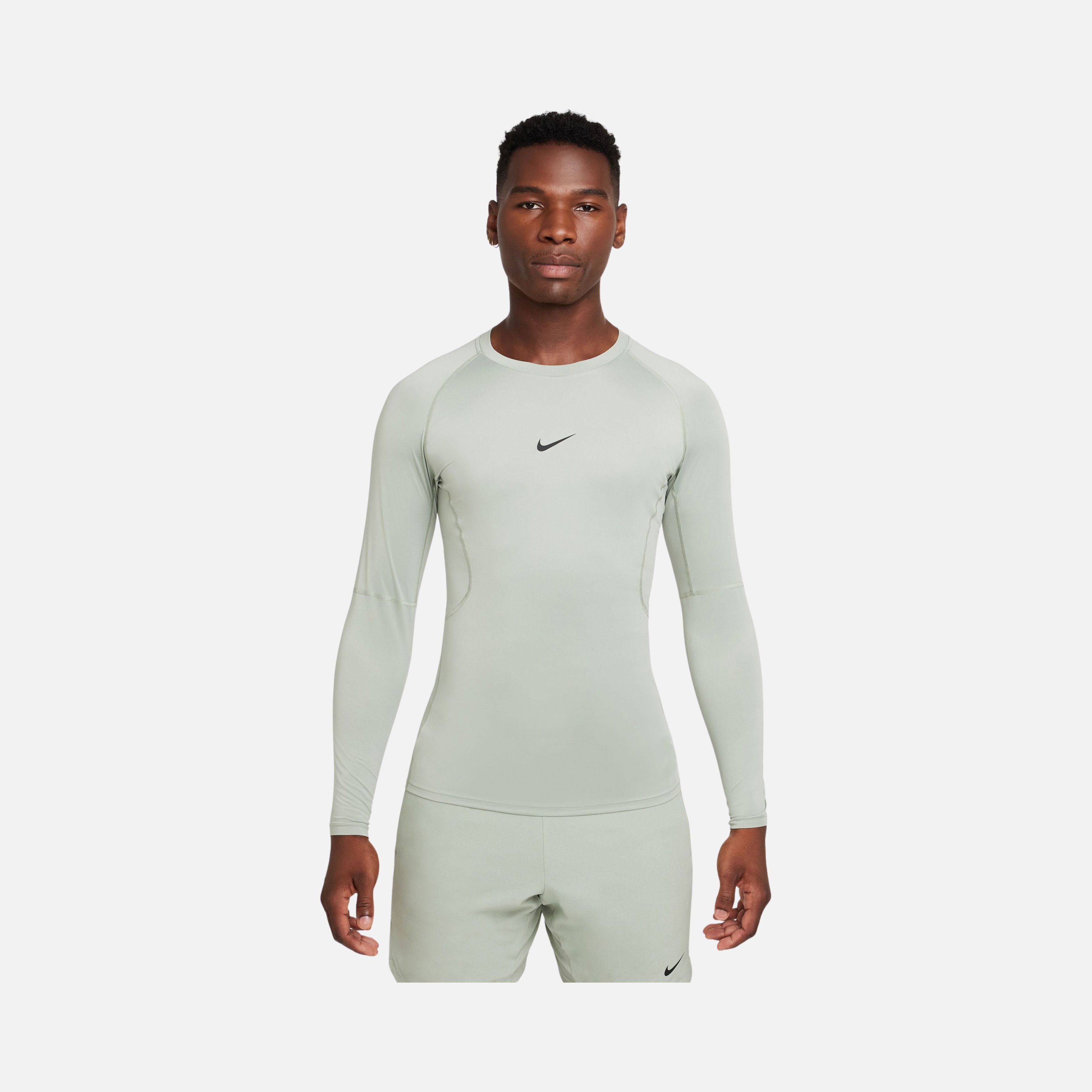 Nike Pro Dri-Fit Tight Fitness Training Long-Sleeve Erkek Tişört