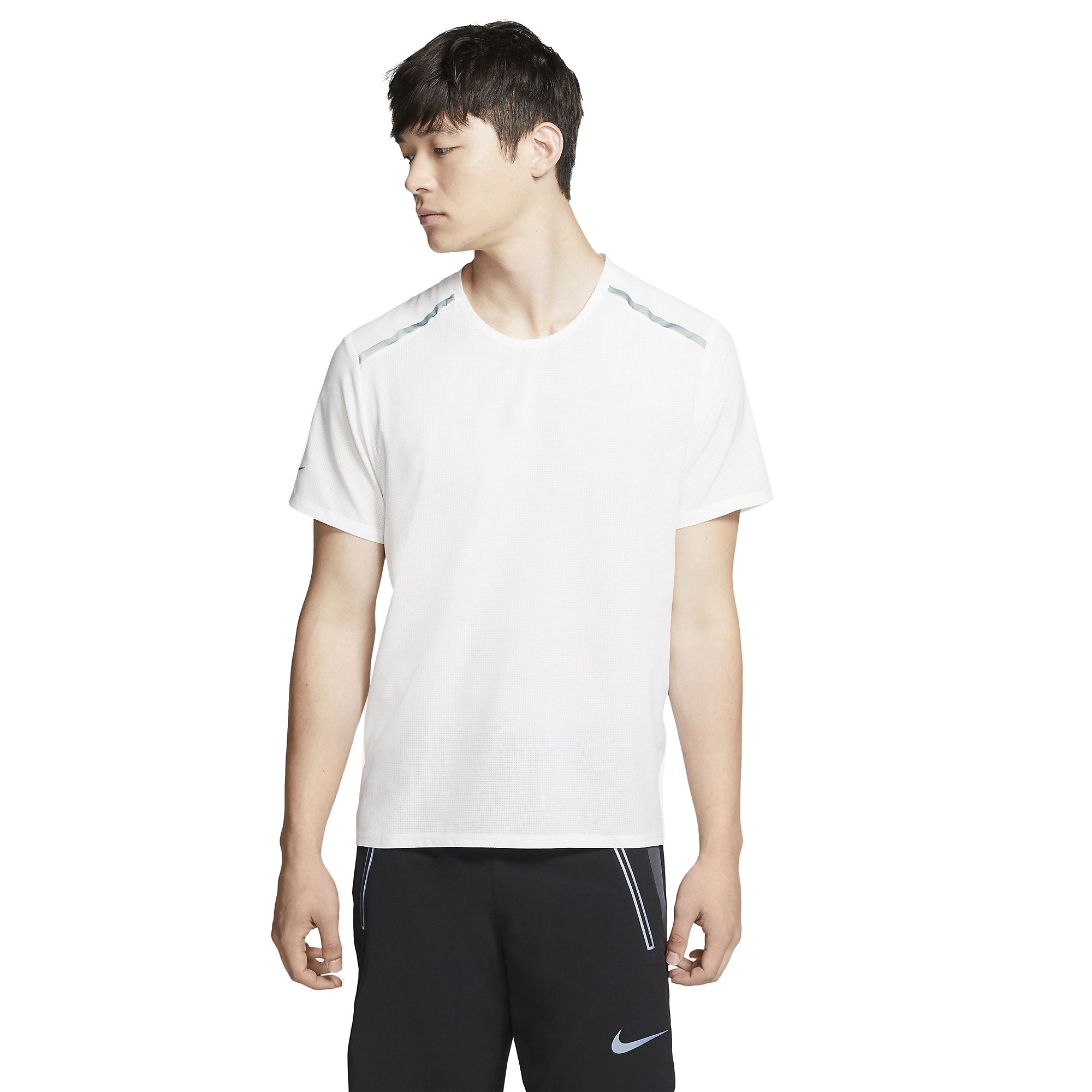 Nike Short-Sleeve Running Top Erkek Tişört